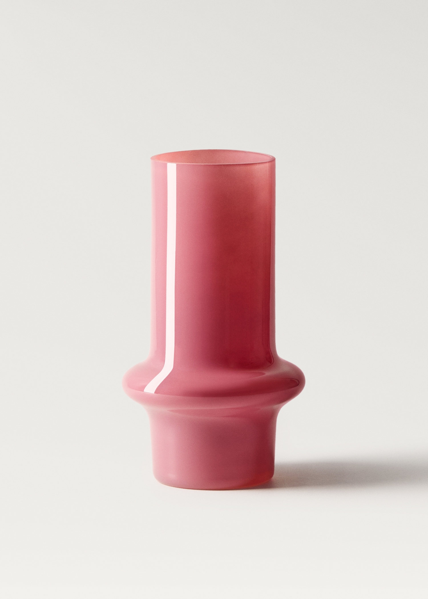 Cylindrical glass vase - Article without model