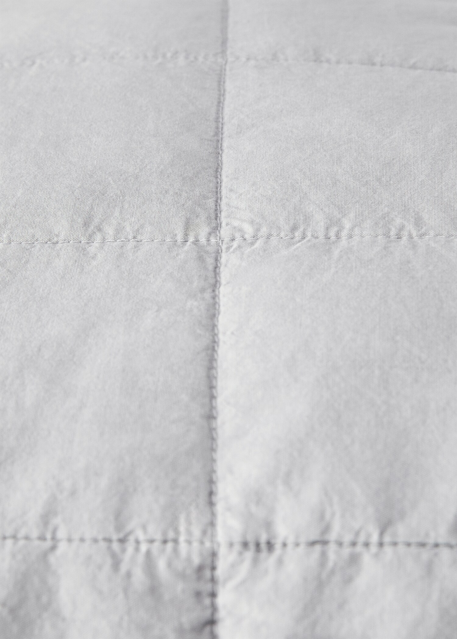Kissenbezug Baumwolle Perkal garment-dyed Karos 50x50 cm - Detail des Artikels 2