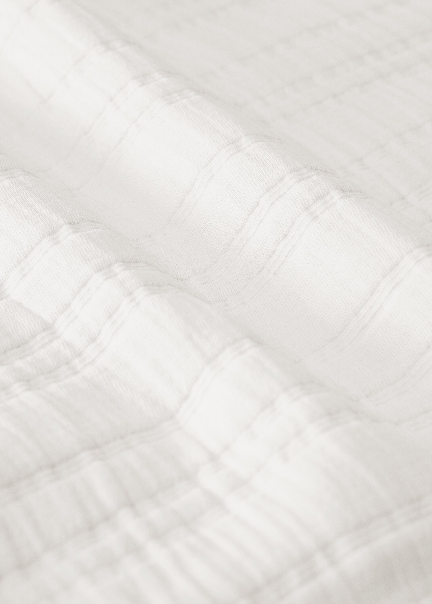 Trapunta cotone jacquard righe letto 130/150 cm - Dettaglio dell'articolo 2