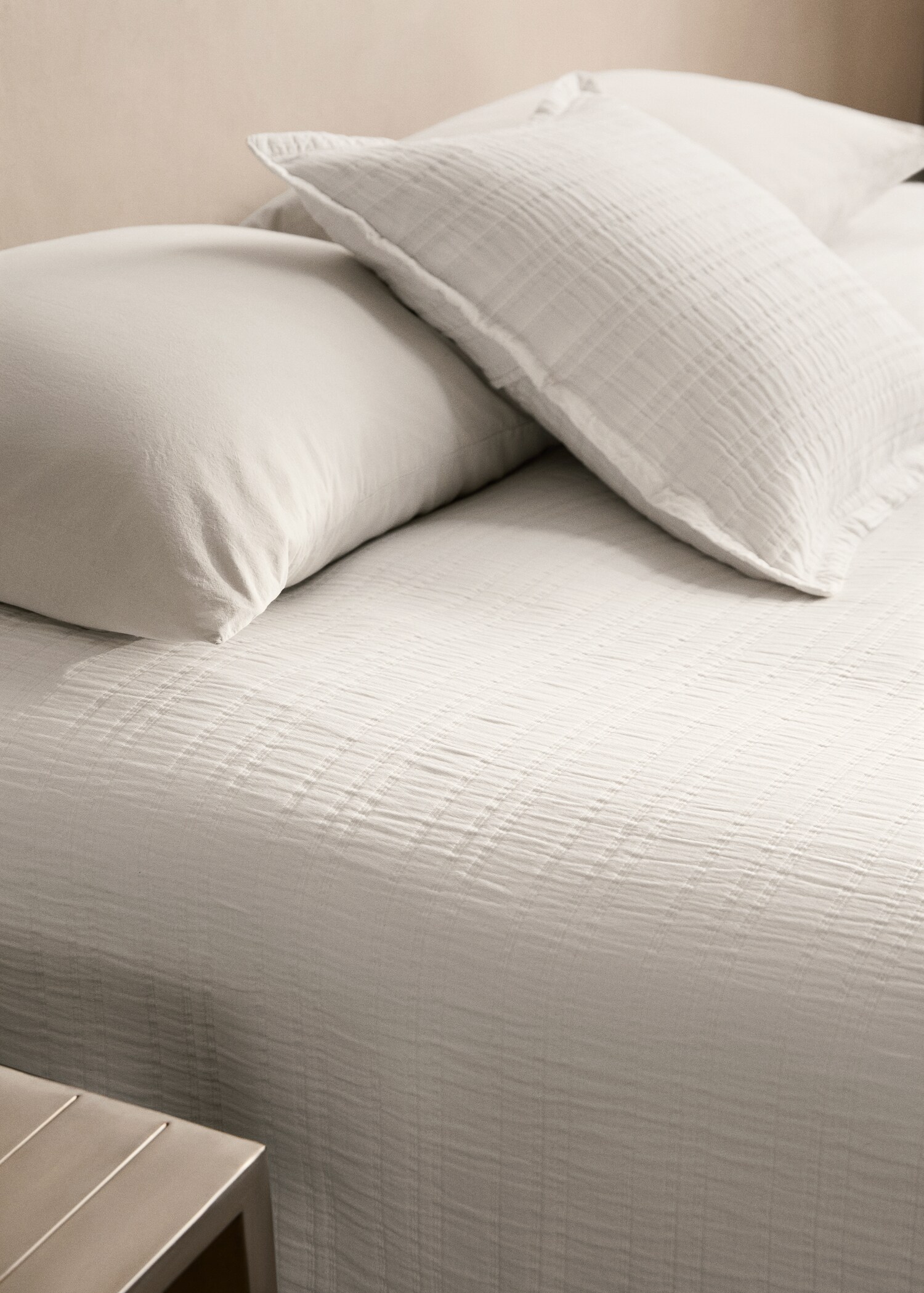 Trapunta cotone jacquard righe letto 130/150 cm - Dettaglio dell'articolo 7