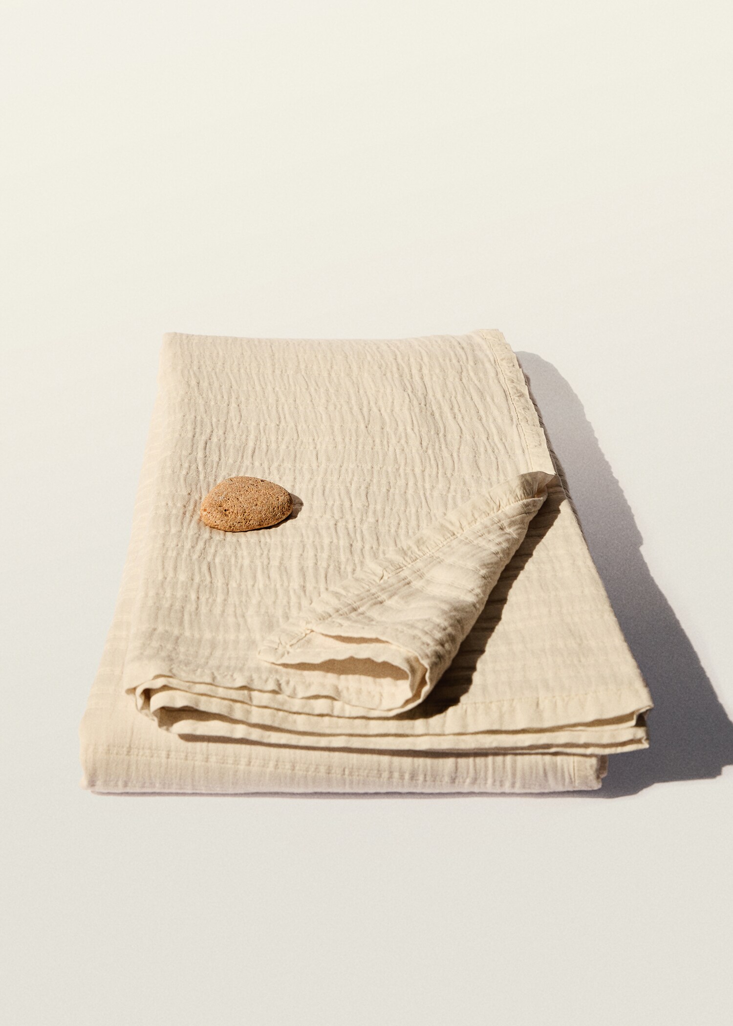 Trapunta cotone jacquard righe letto 130/150 cm - Dettaglio dell'articolo 8
