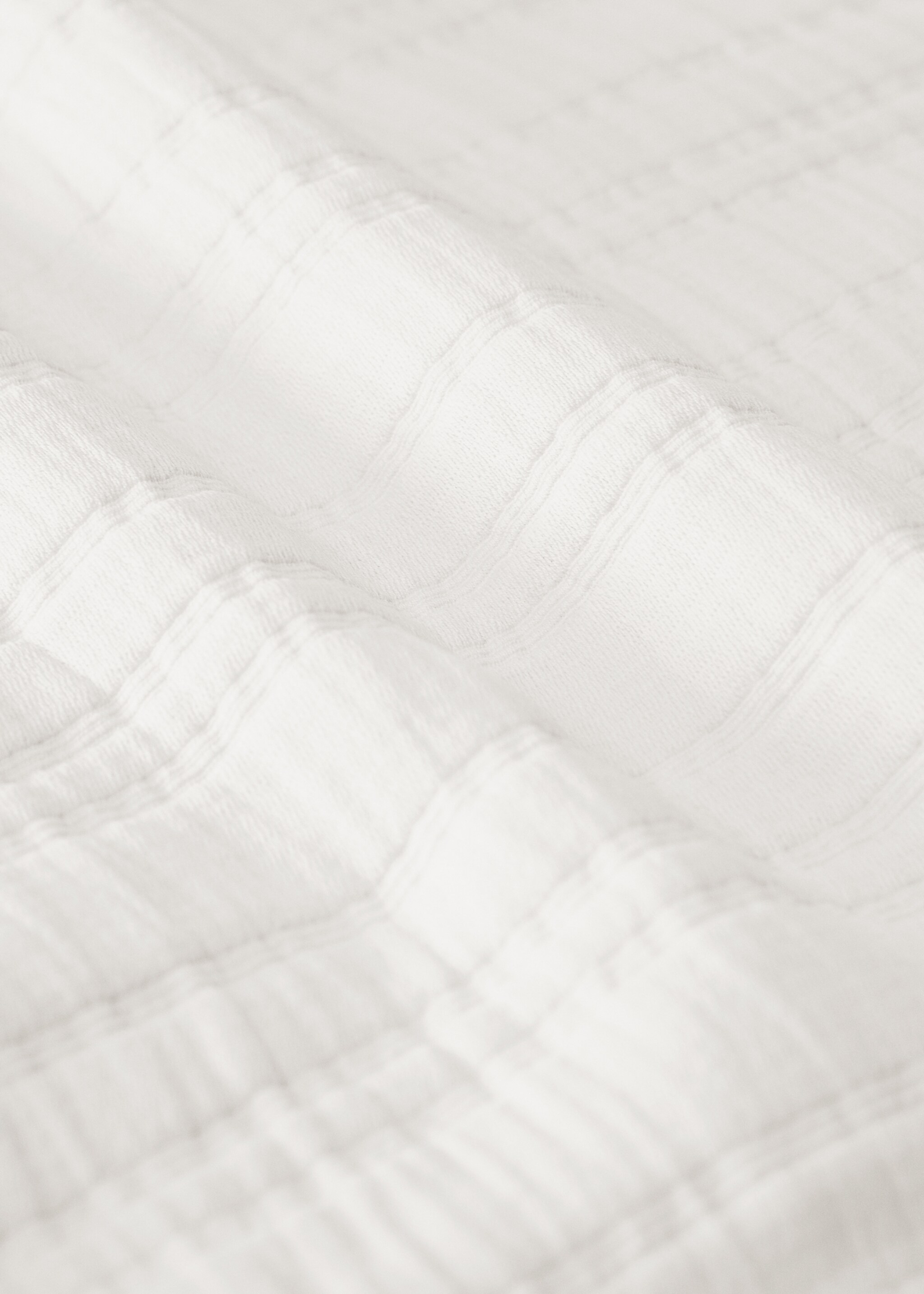 Cotton jacquard striped bedspread for 180/200 cm bed - Details of the article 2