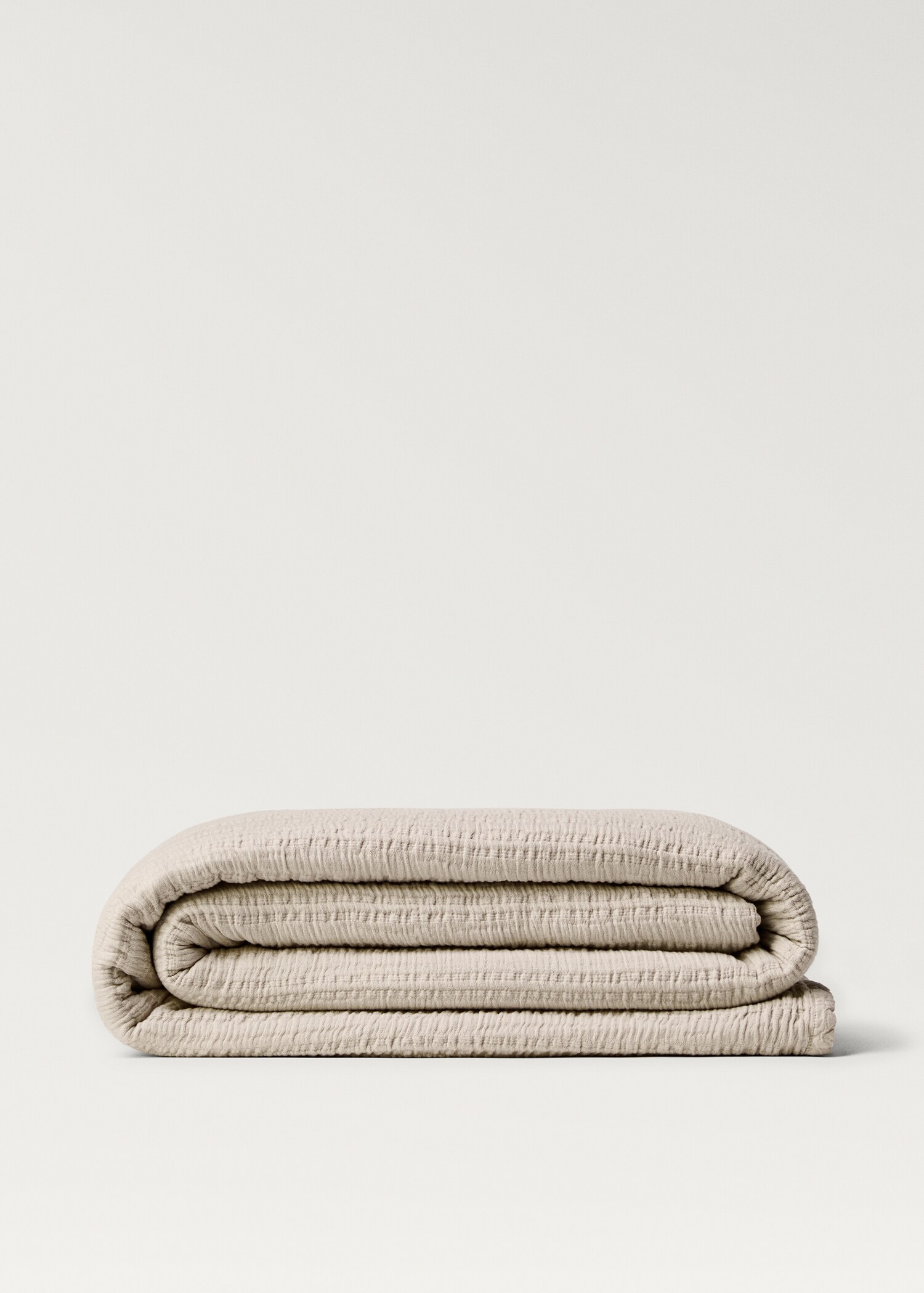 Cotton jacquard striped bedspread for 180/200 cm bed - Article without model