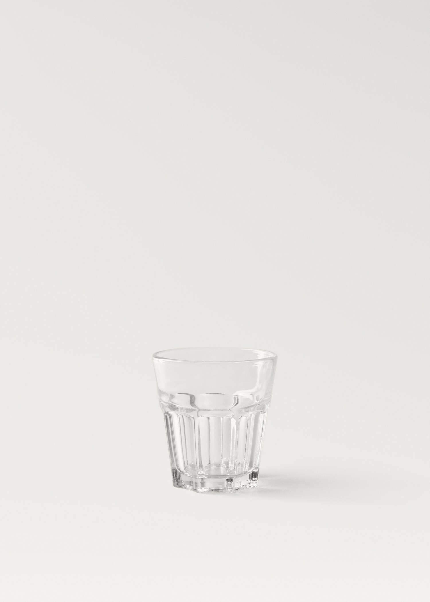Vaso vidrio relieve pequeño - Artículo sin modelo