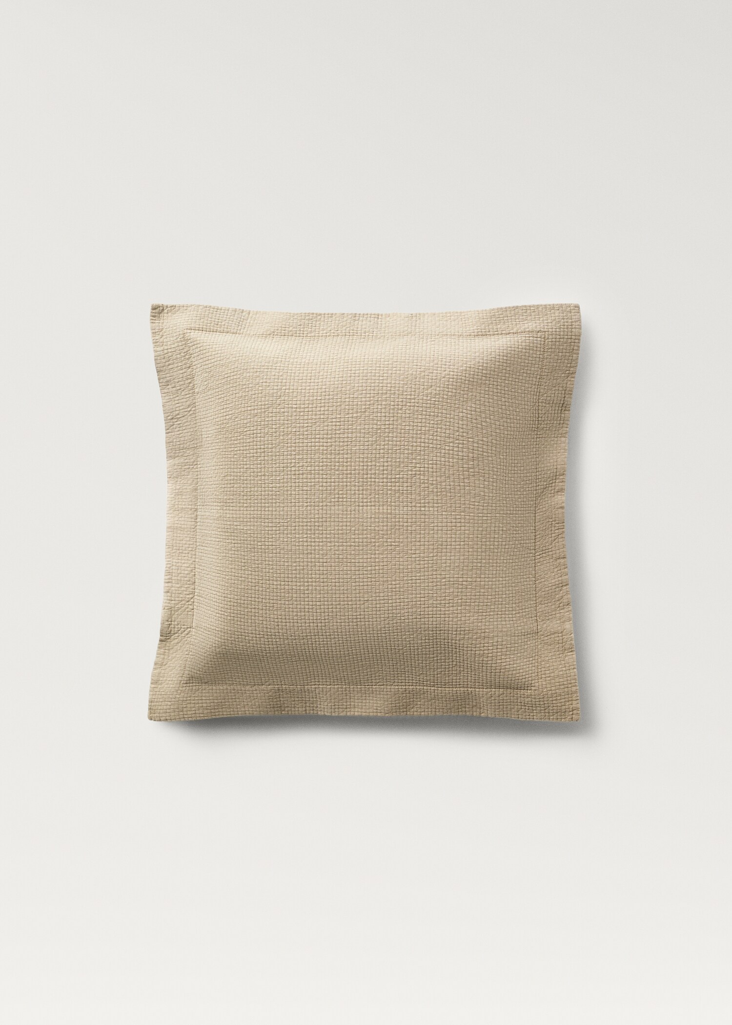 Ágynemű huzat pamut jacquard mini kockákkal, 50 x 50 cm - Termék modell nélkül