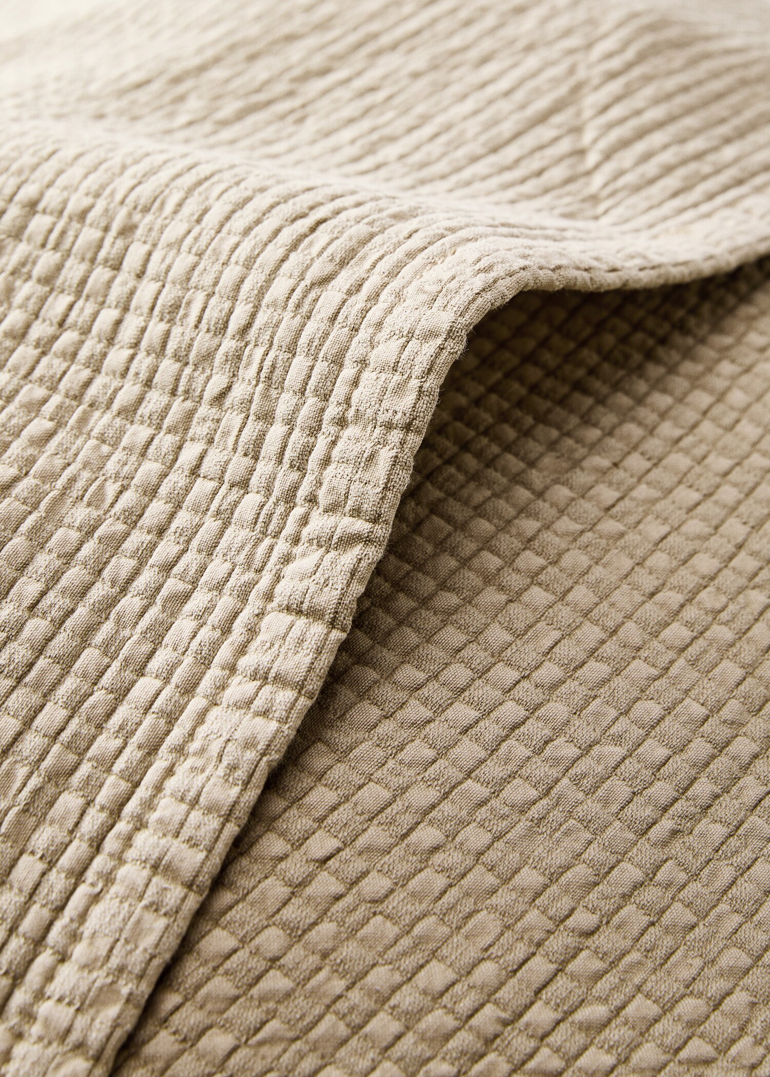 Ágynemű huzat pamut jacquard mini kockákkal, 50 x 50 cm - A termék adatai 2