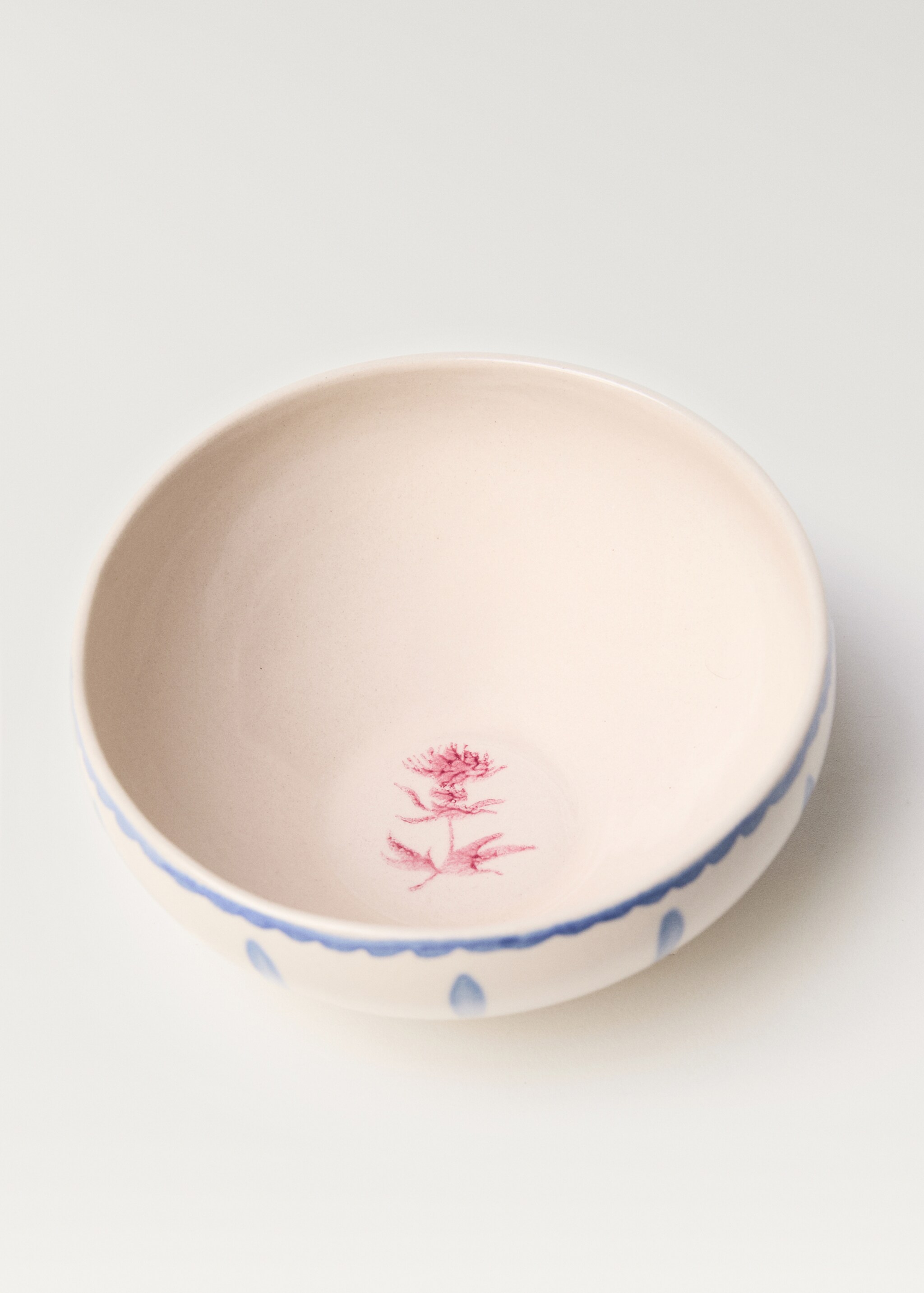 Bol terracota pintat a mà - Detall de l'article 1