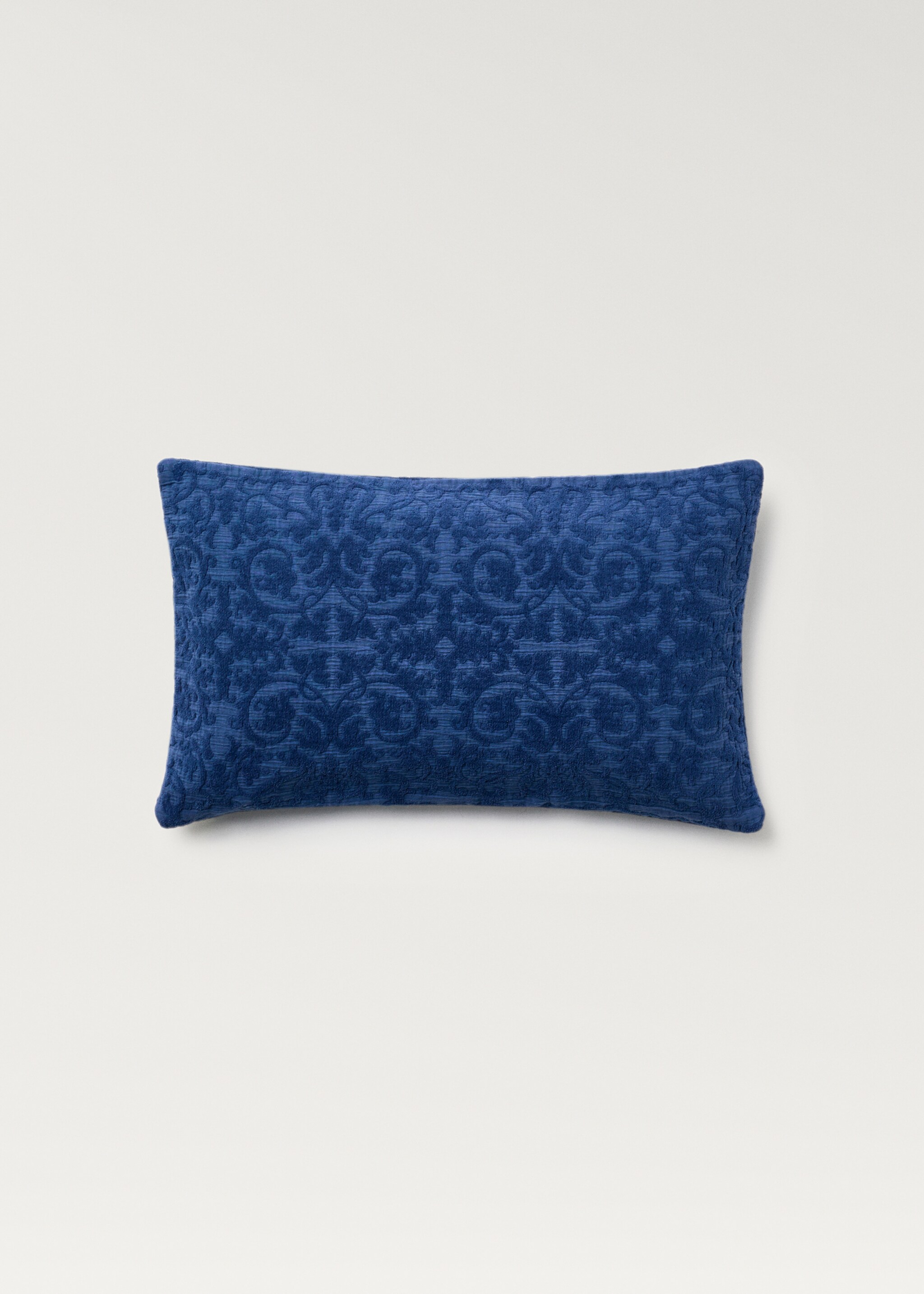 Jacquard floral cushion cover 30x50 cm - Article without model
