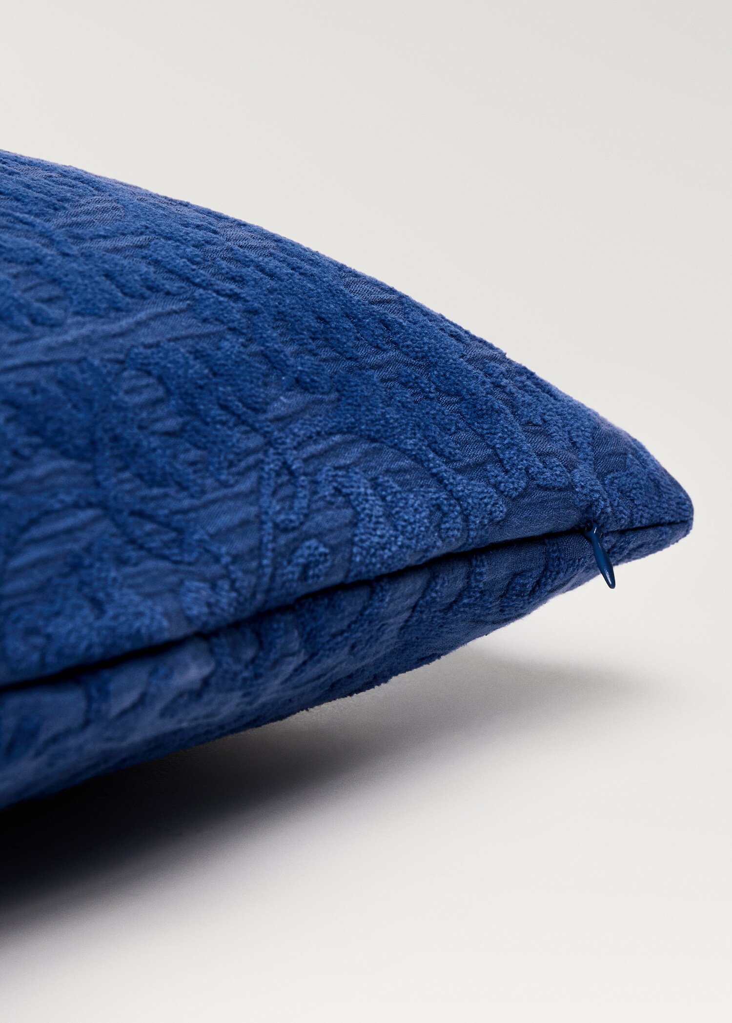 Kissenbezug aus Jacquard mit Blumenmotiv 30 x 50 cm - Detail des Artikels 1