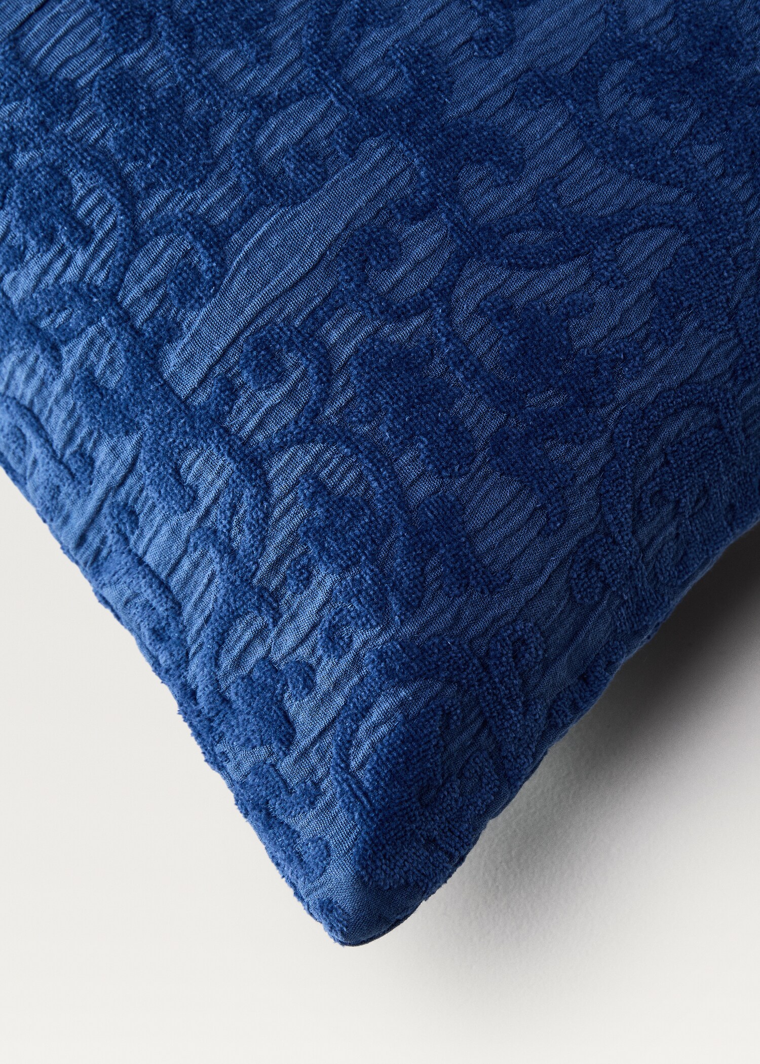 Kissenbezug aus Jacquard mit Blumenmotiv 30 x 50 cm - Detail des Artikels 2