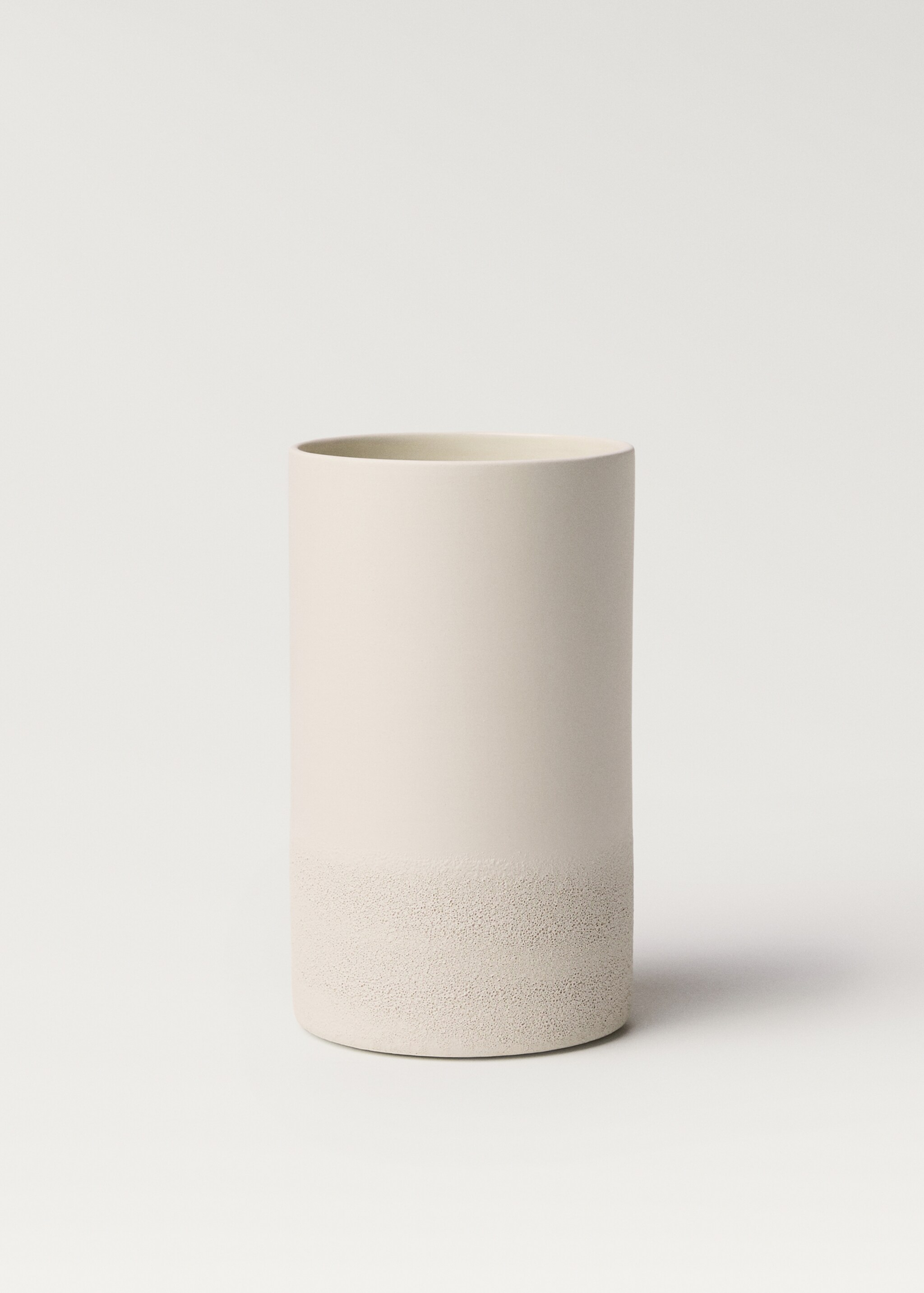 Small crackle-glaze earthenware vase - Article without model