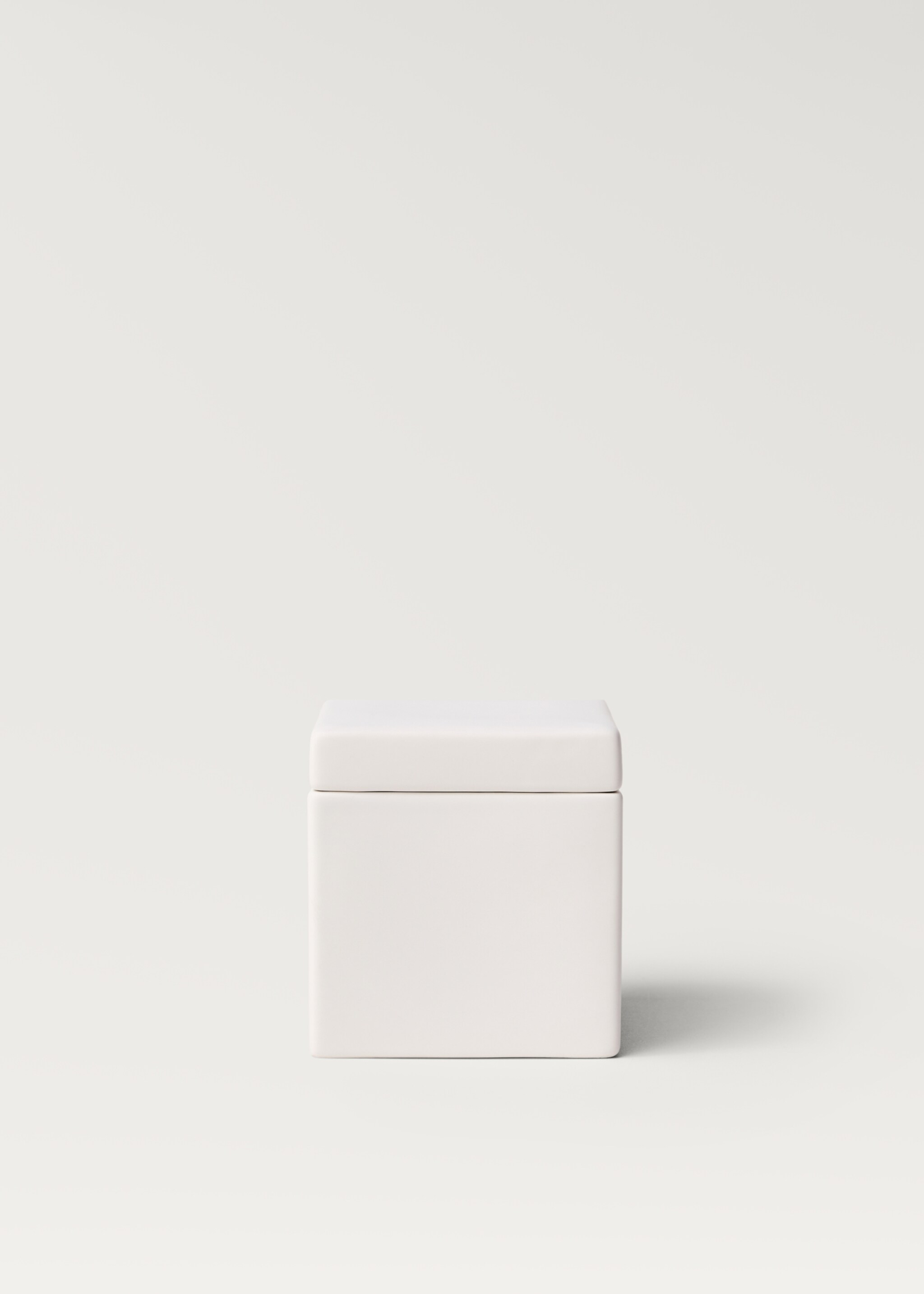 Two-tone porcelain bathroom jar - Article without model