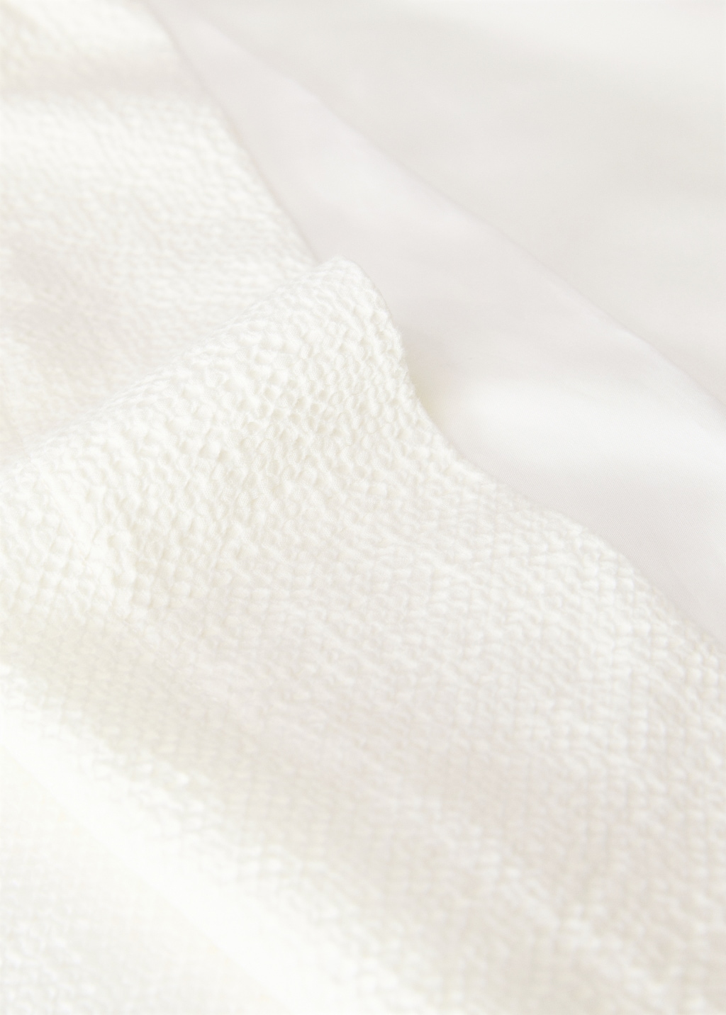 Percale cotton textured pillowcase 45x110 cm