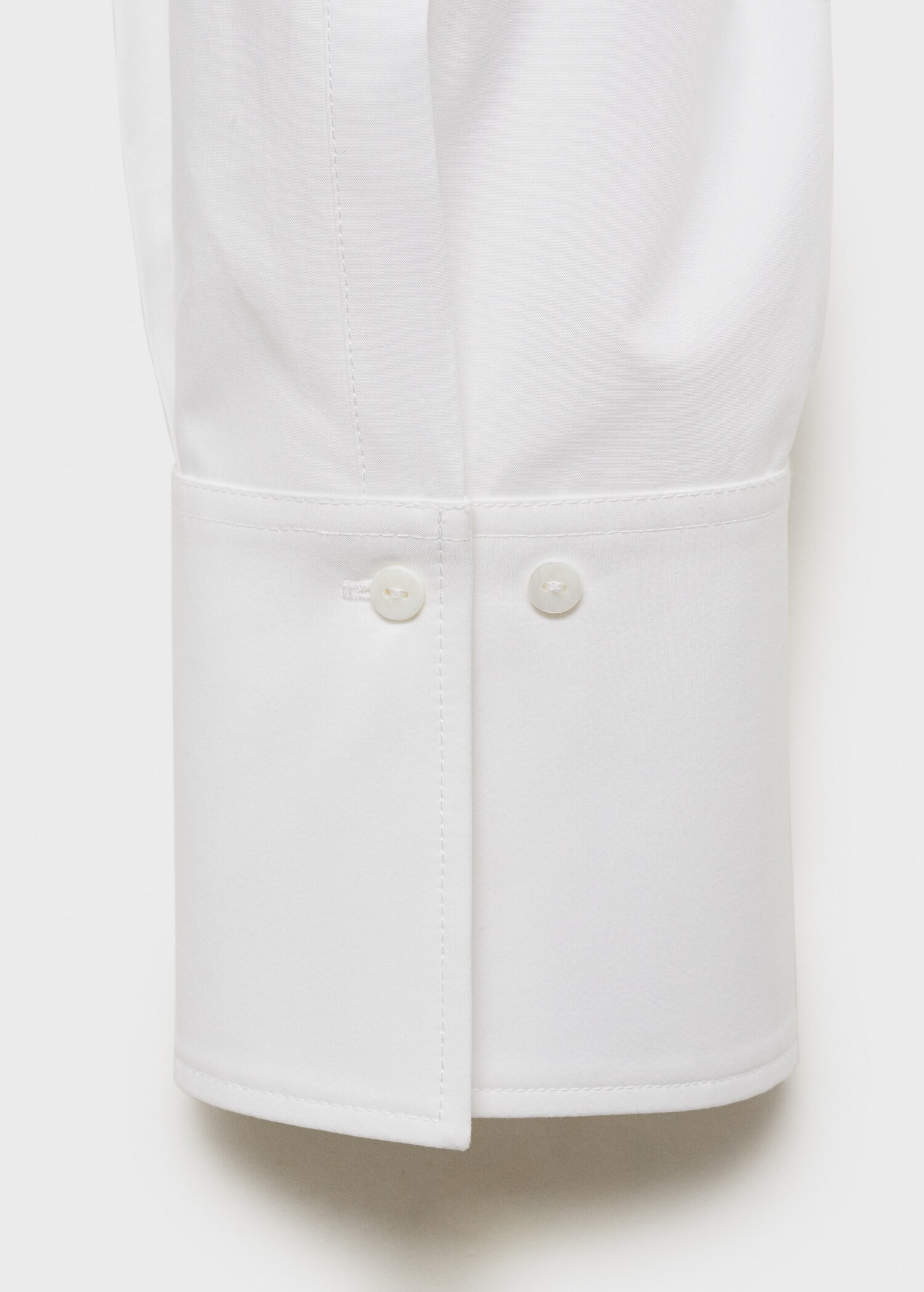 Oversized katoenen overhemd - Detail van het artikel 0