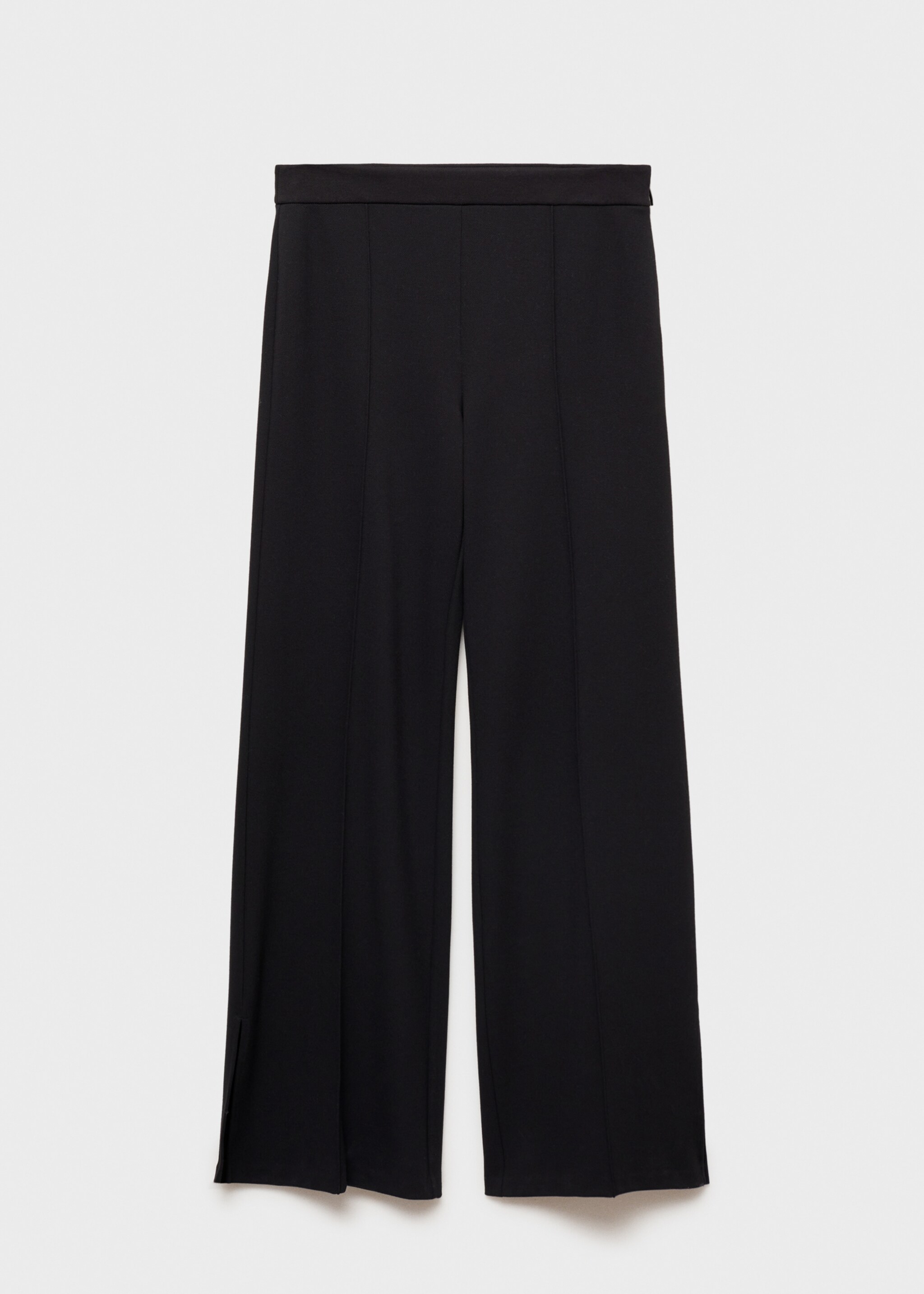 Wide-leg trousers with slits - Article without model