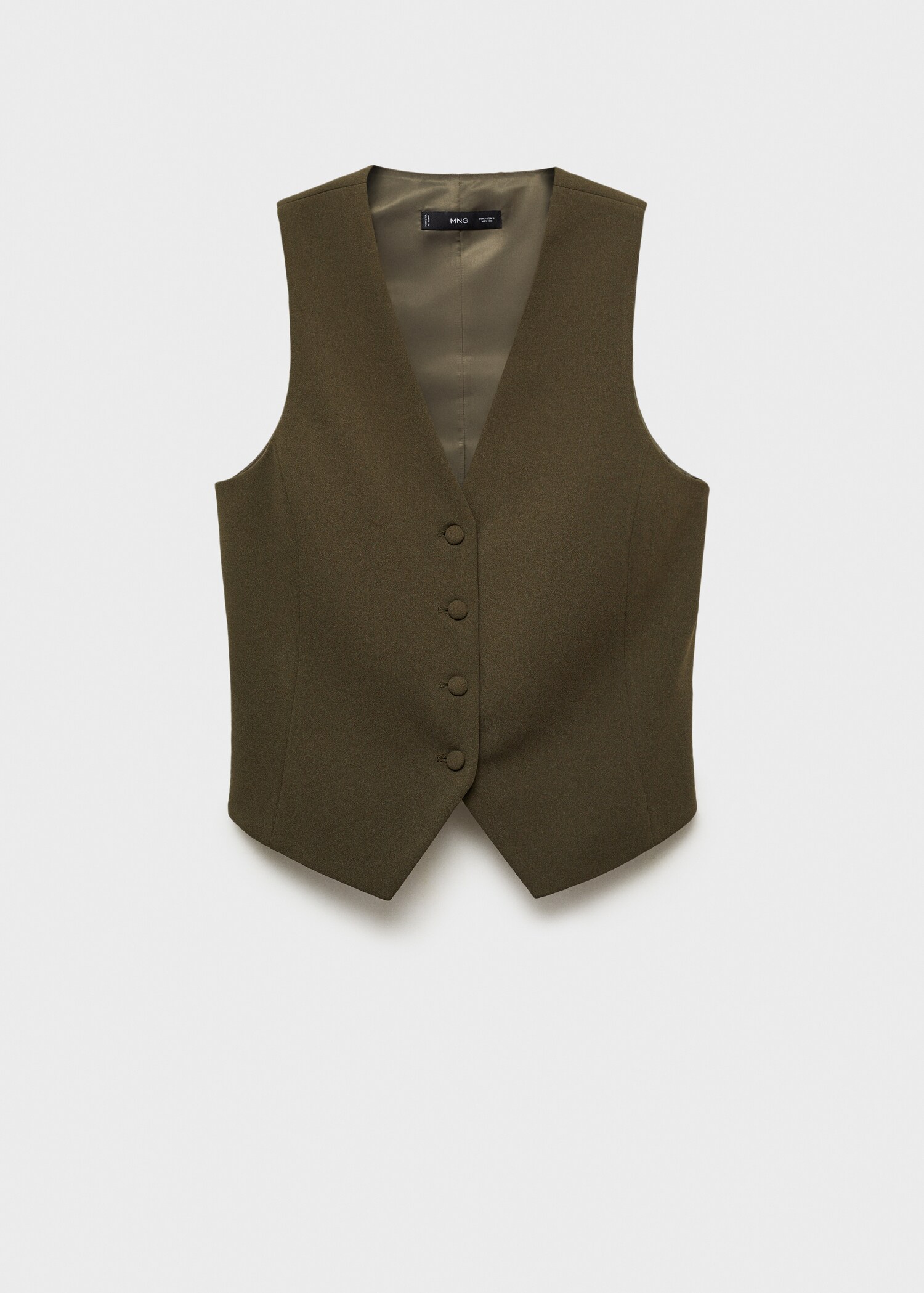 Suit waistcoat with buttons - Article without model