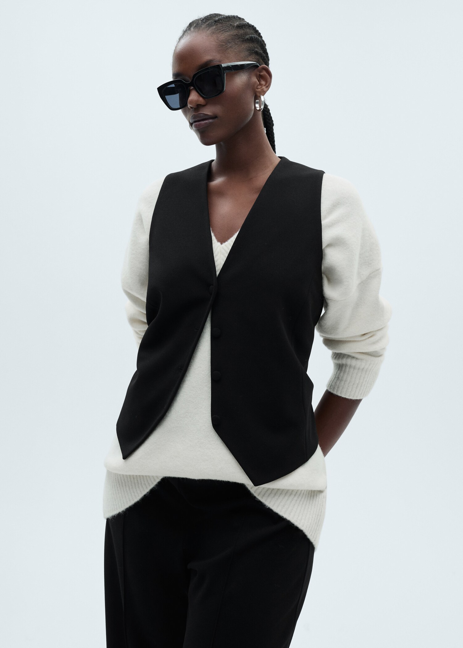 Gilet costume boutons - Détail de l'article 5