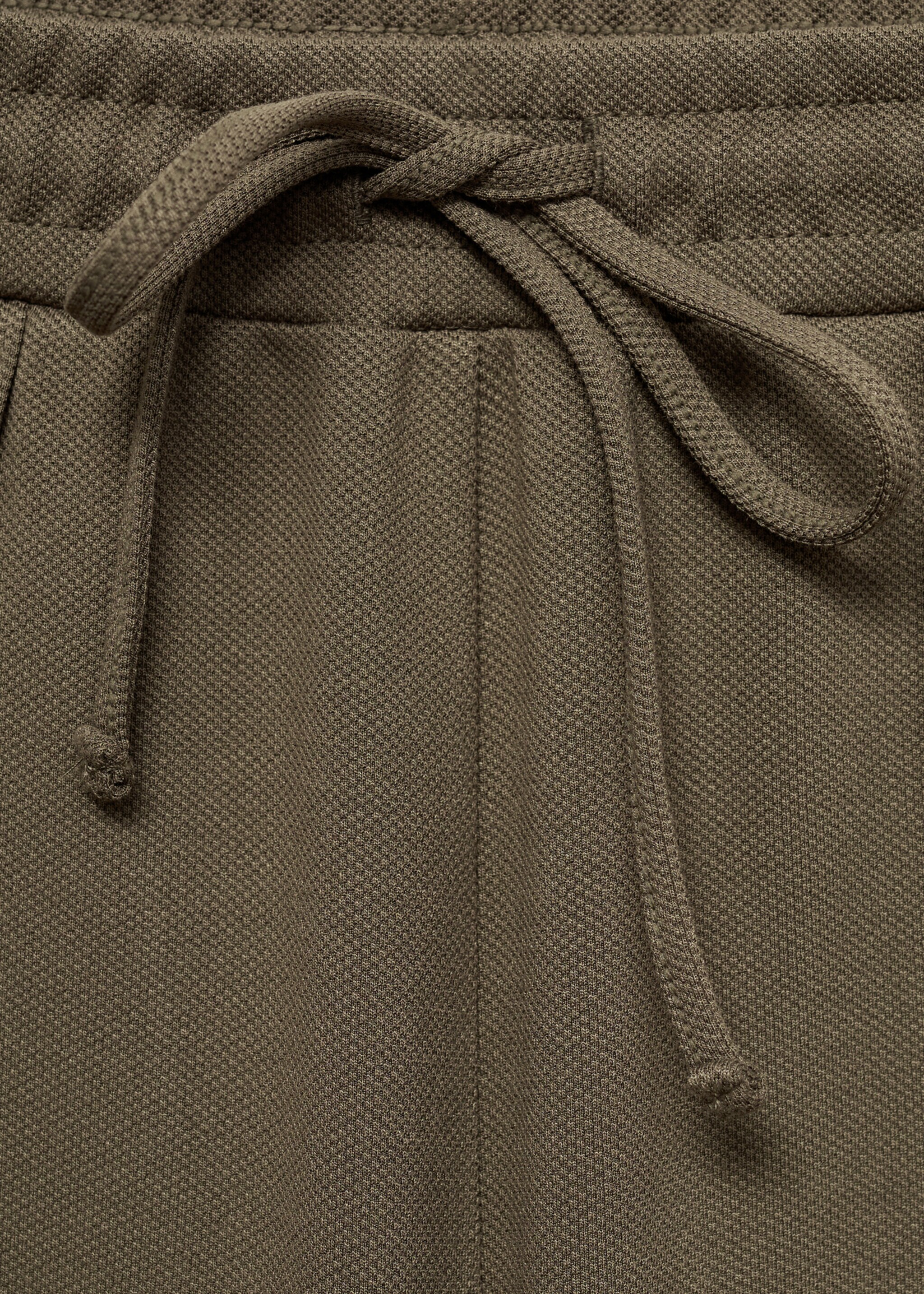 Wide-leg jogger trousers - Details of the article 8