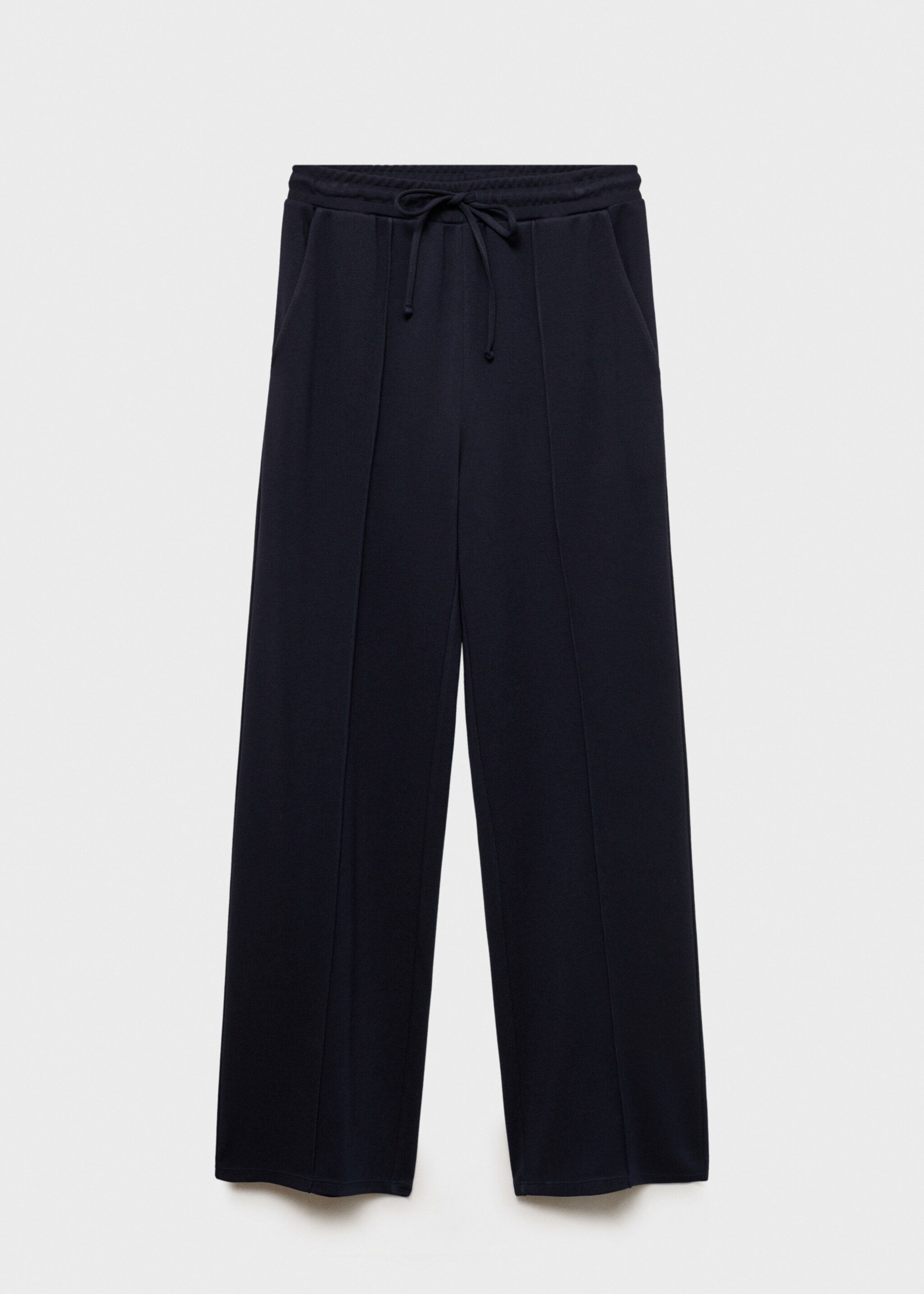 Wide-leg jogger trousers - Article without model