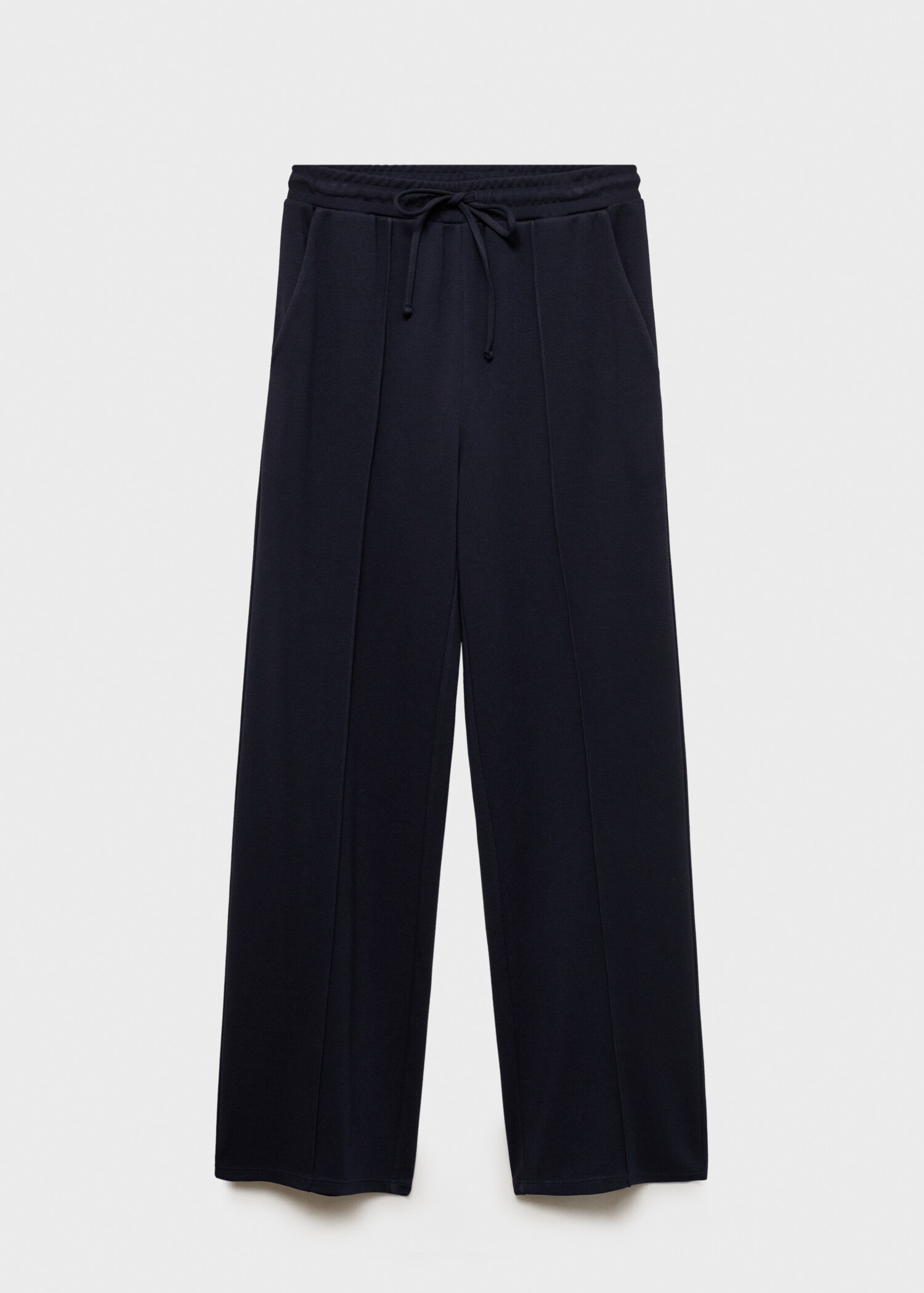 Wide-leg jogger trousers - Article without model