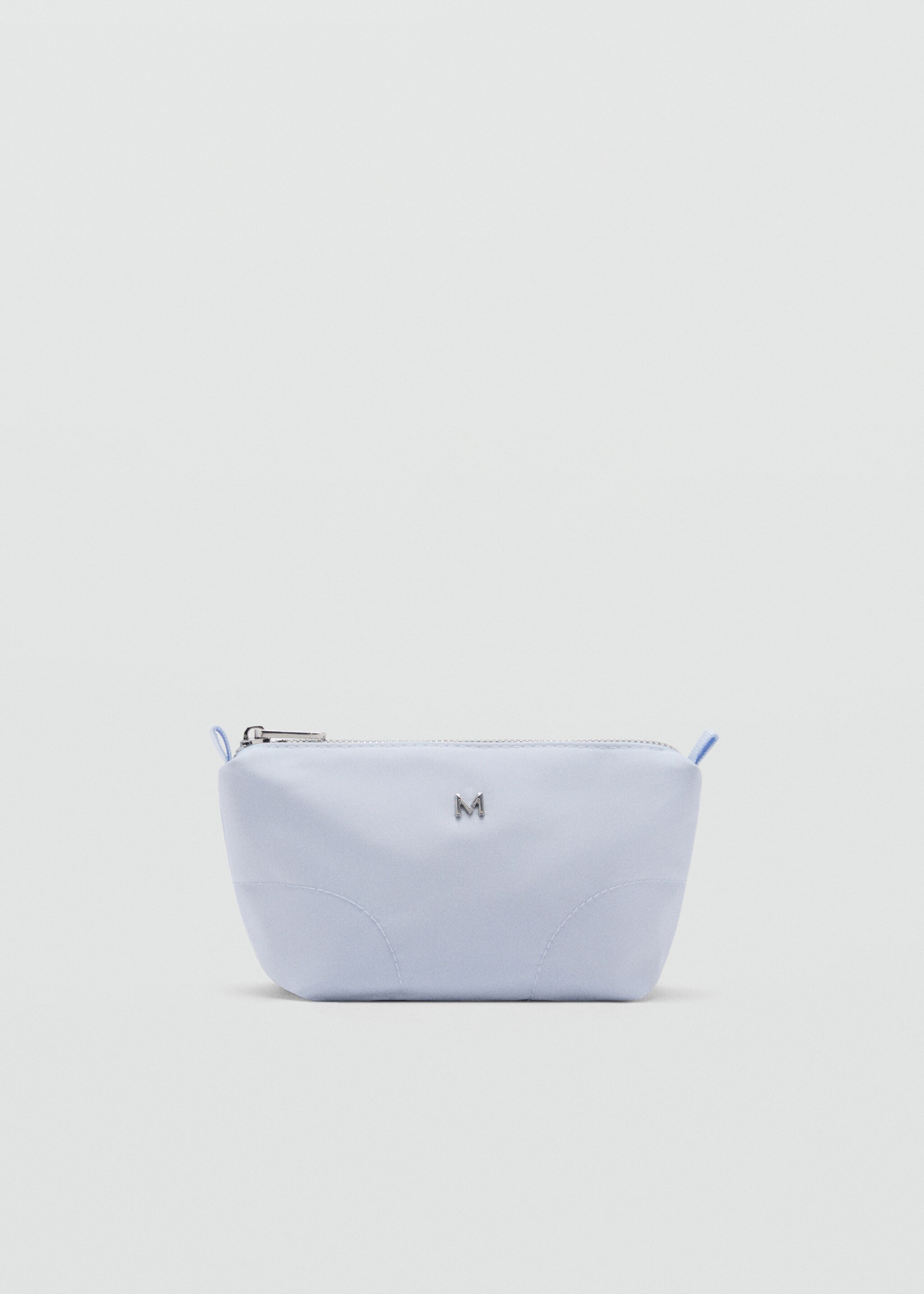 Zipped nylon cosmetics bag - Article without model