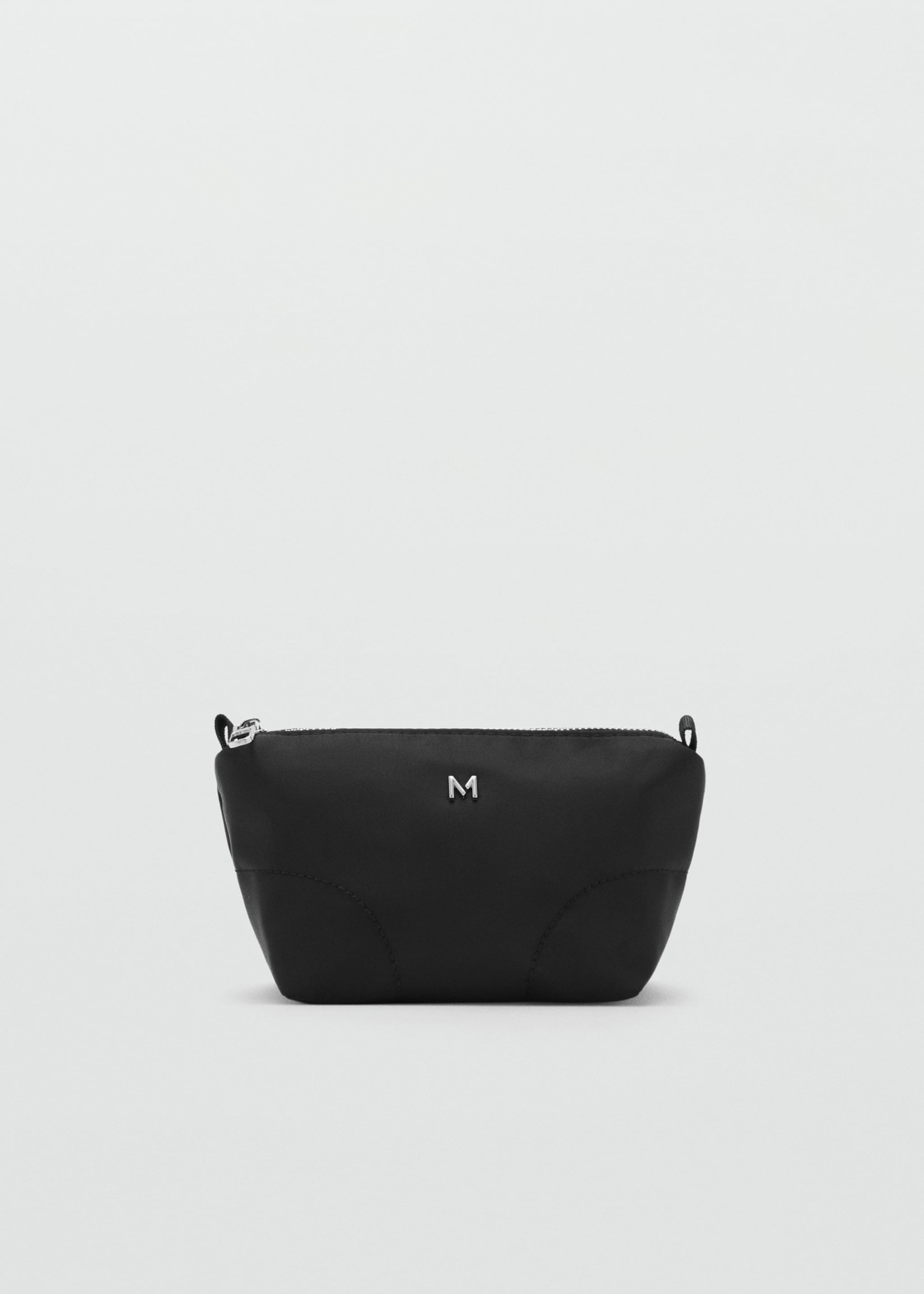 Zipped nylon cosmetics bag - Article without model