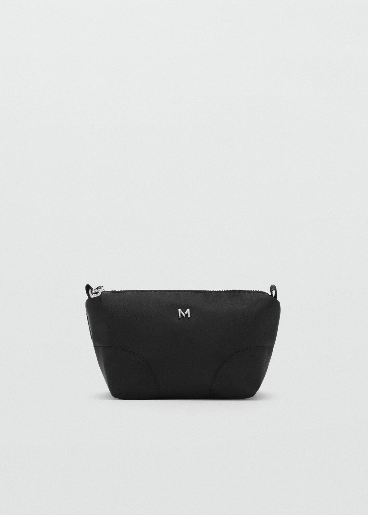 Zipped nylon cosmetics bag - Article without model