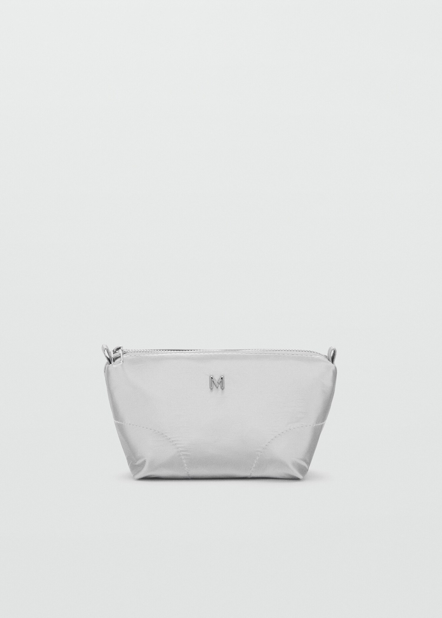 Zipped nylon cosmetics bag - Article without model