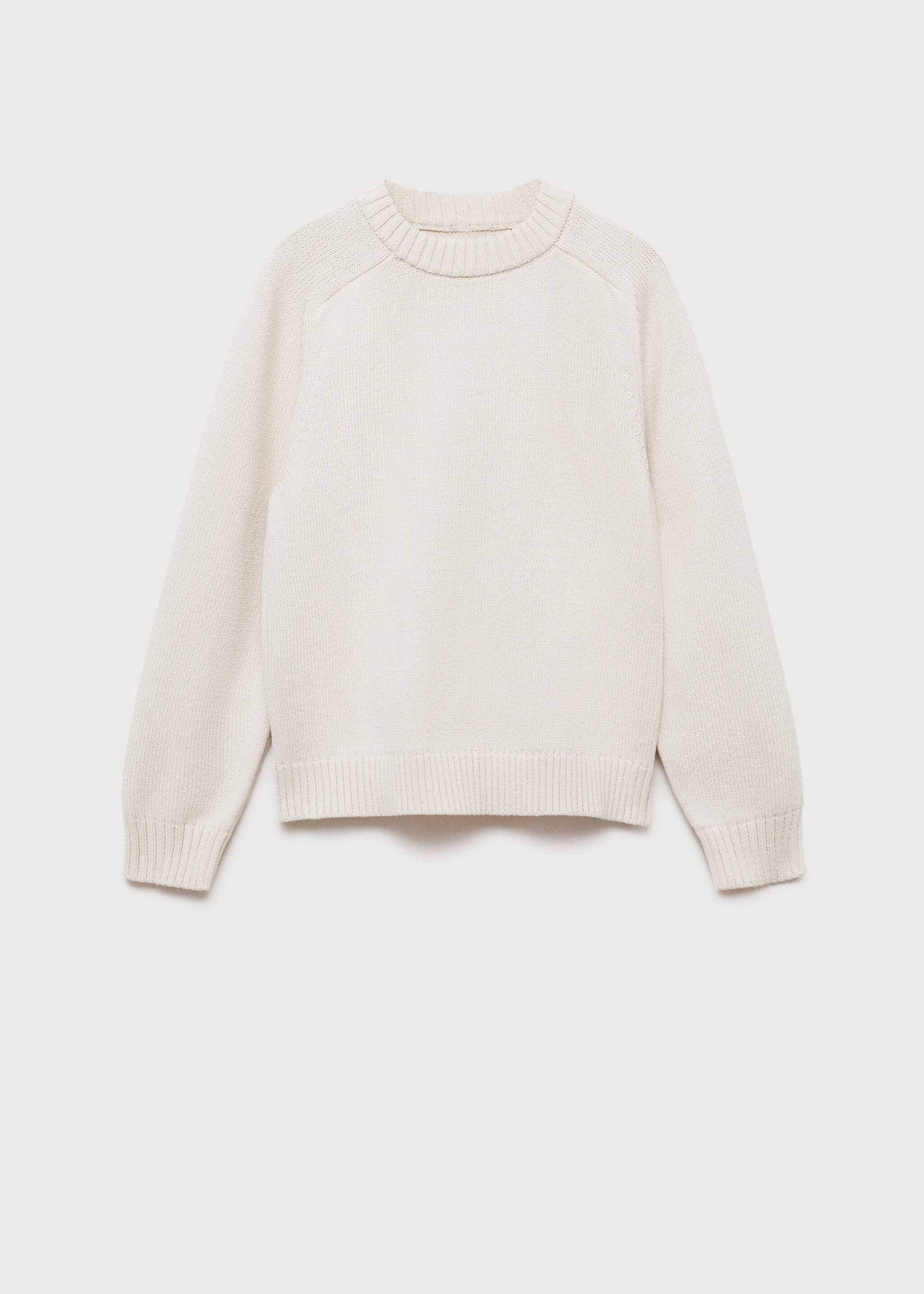 Knitted cotton sweater - Article without model