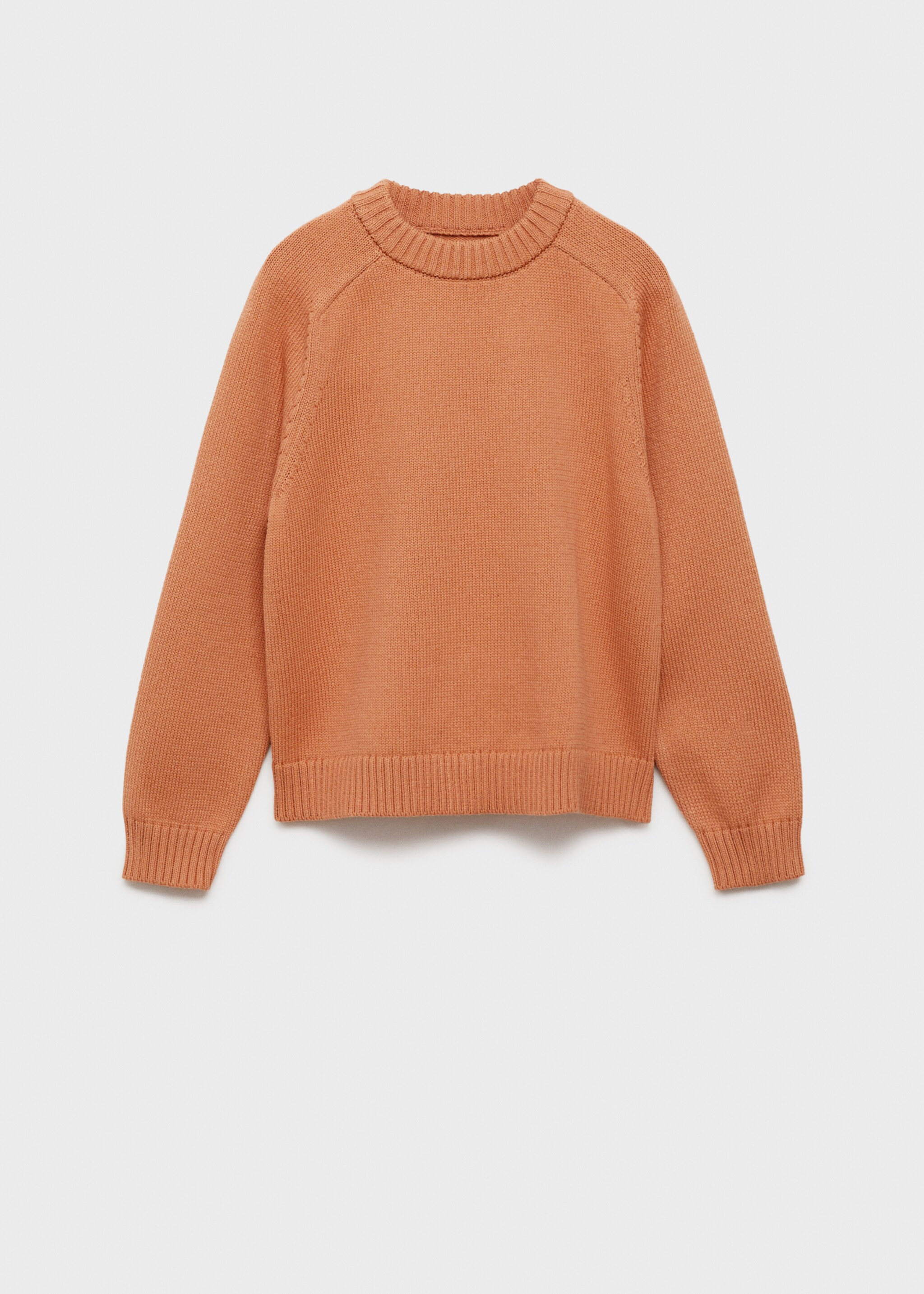Knitted cotton sweater - Article without model
