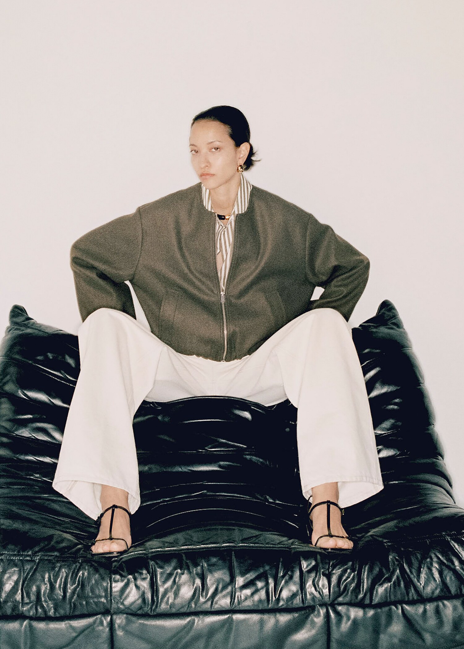 Veste bomber froncée - Détail de l'article 7