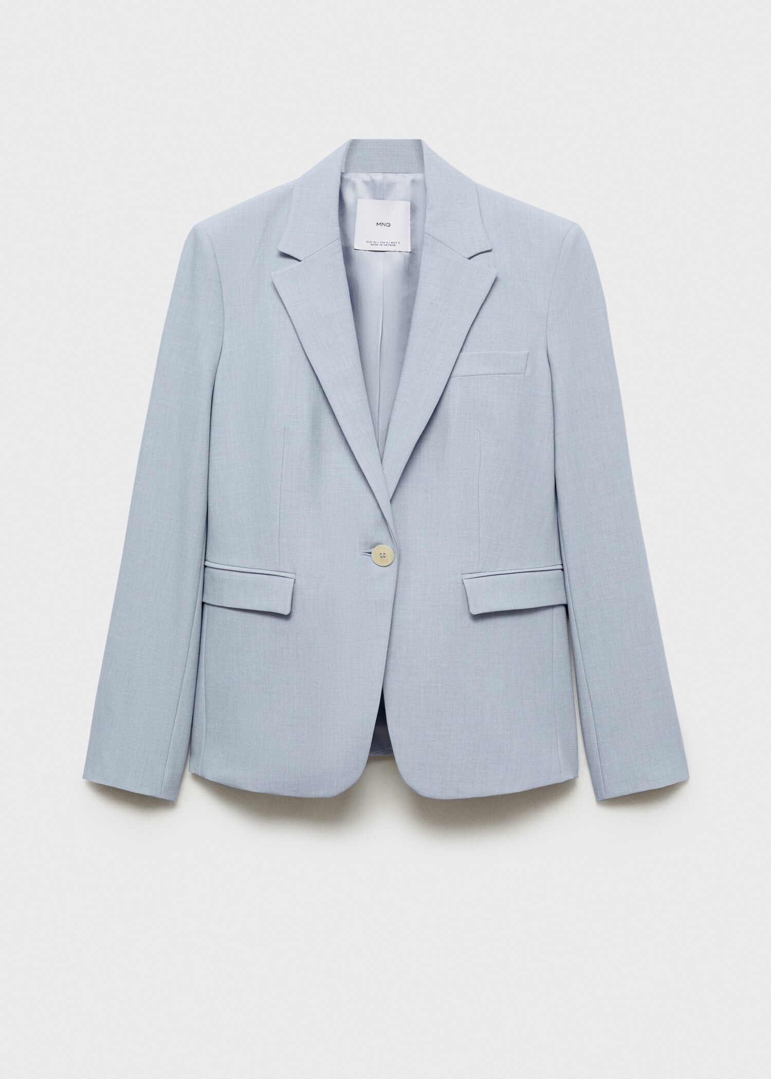 Fitted suit jacket - Article without model