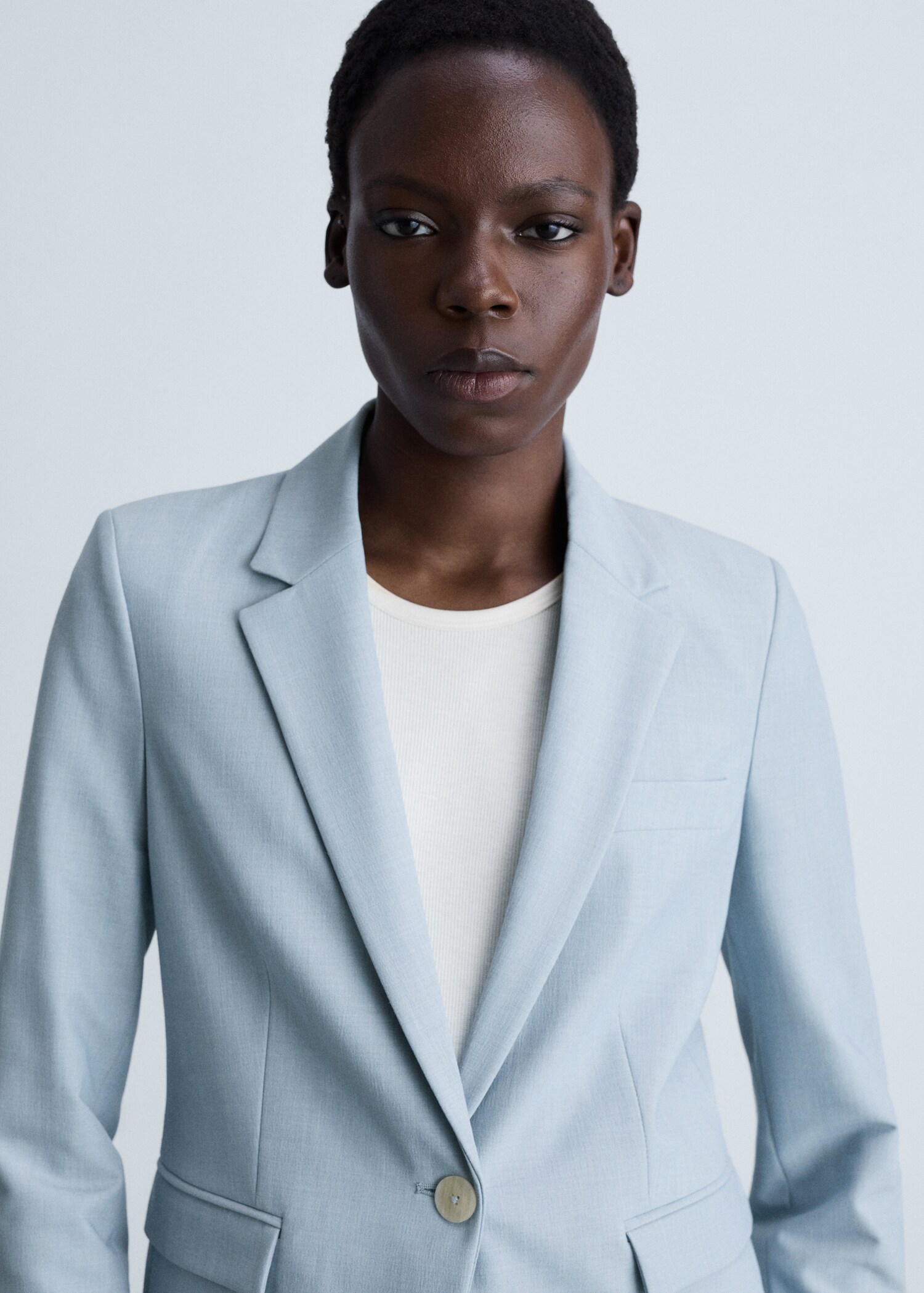 Fitted suit jacket - Details of the article 2