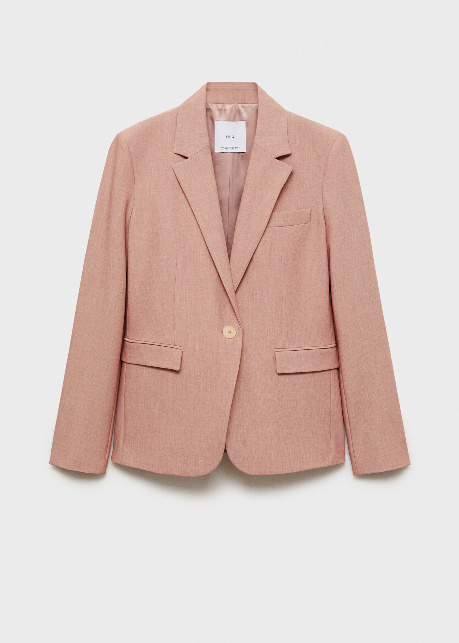 Fitted suit jacket - Article without model