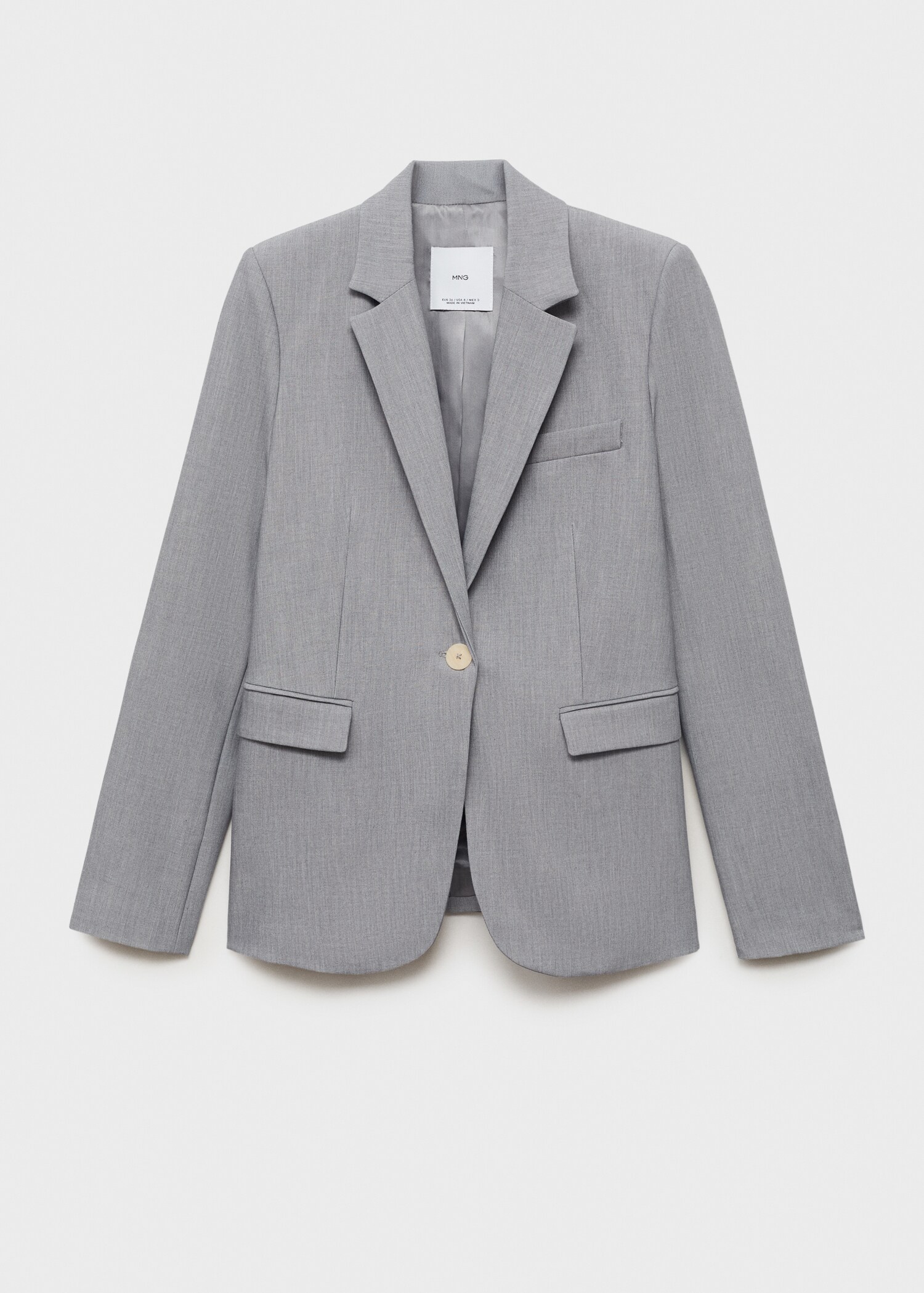 Fitted suit jacket - Article without model