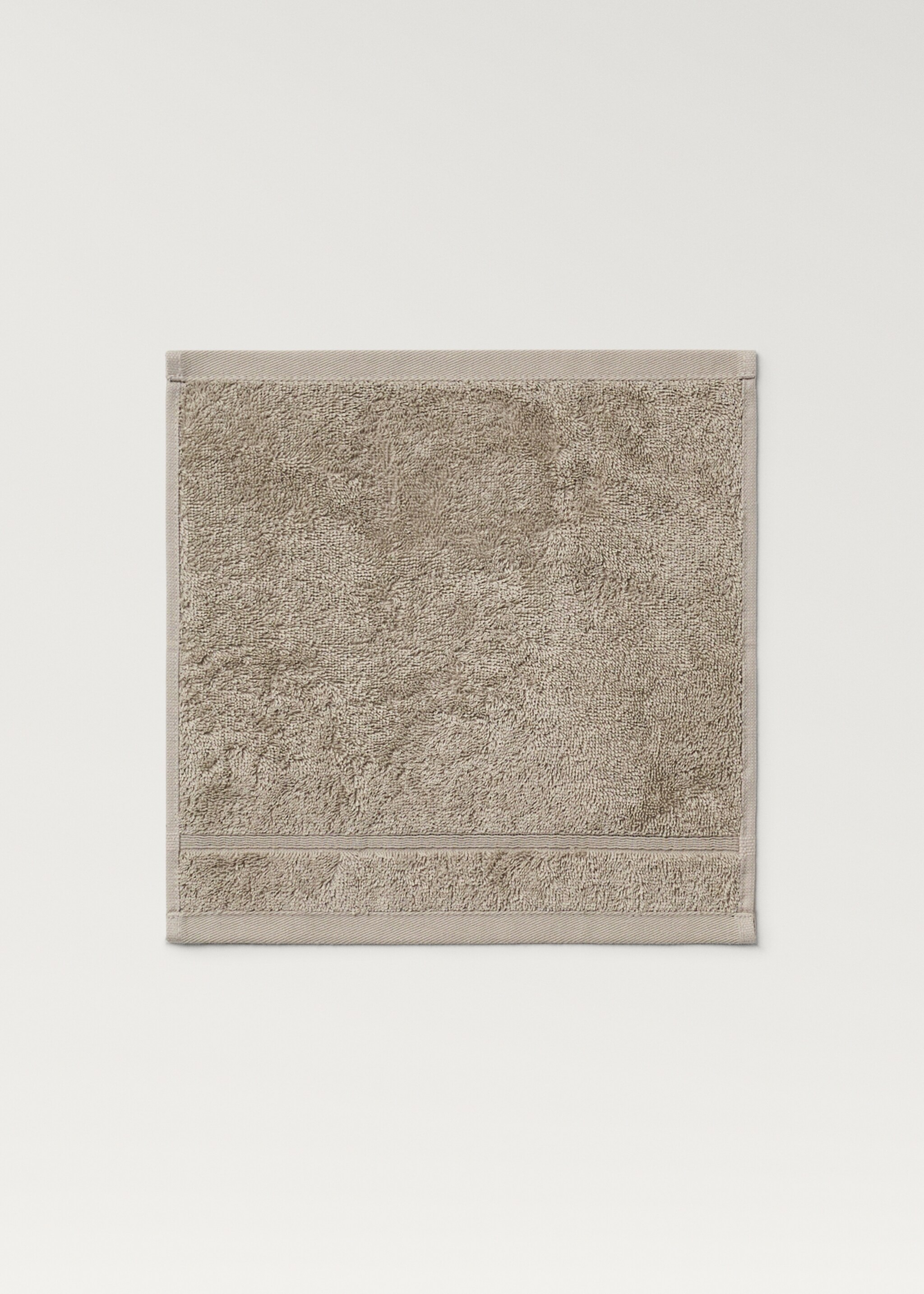 Pack of 3 cotton terry towels - Article without model, Beige. Ref: 87063293-00.