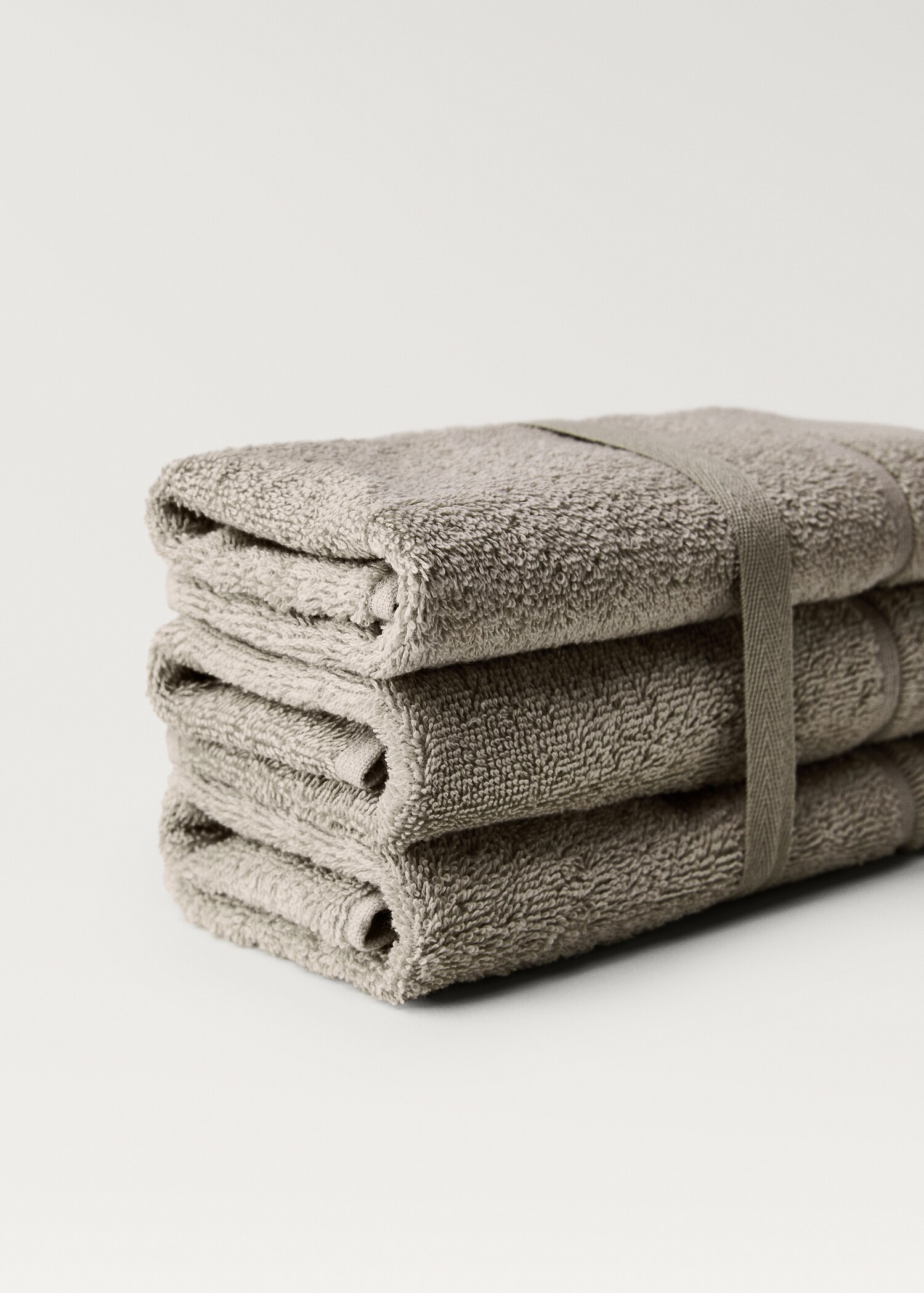Pack of 3 cotton terry towels - Details of the article 3