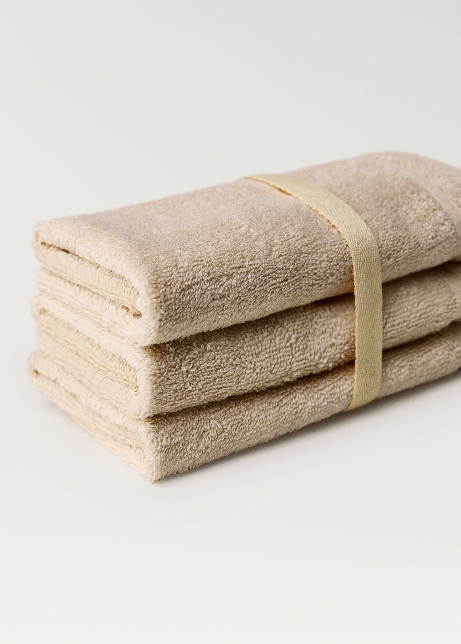 Pack of 3 cotton terry towels - Details of the article 2