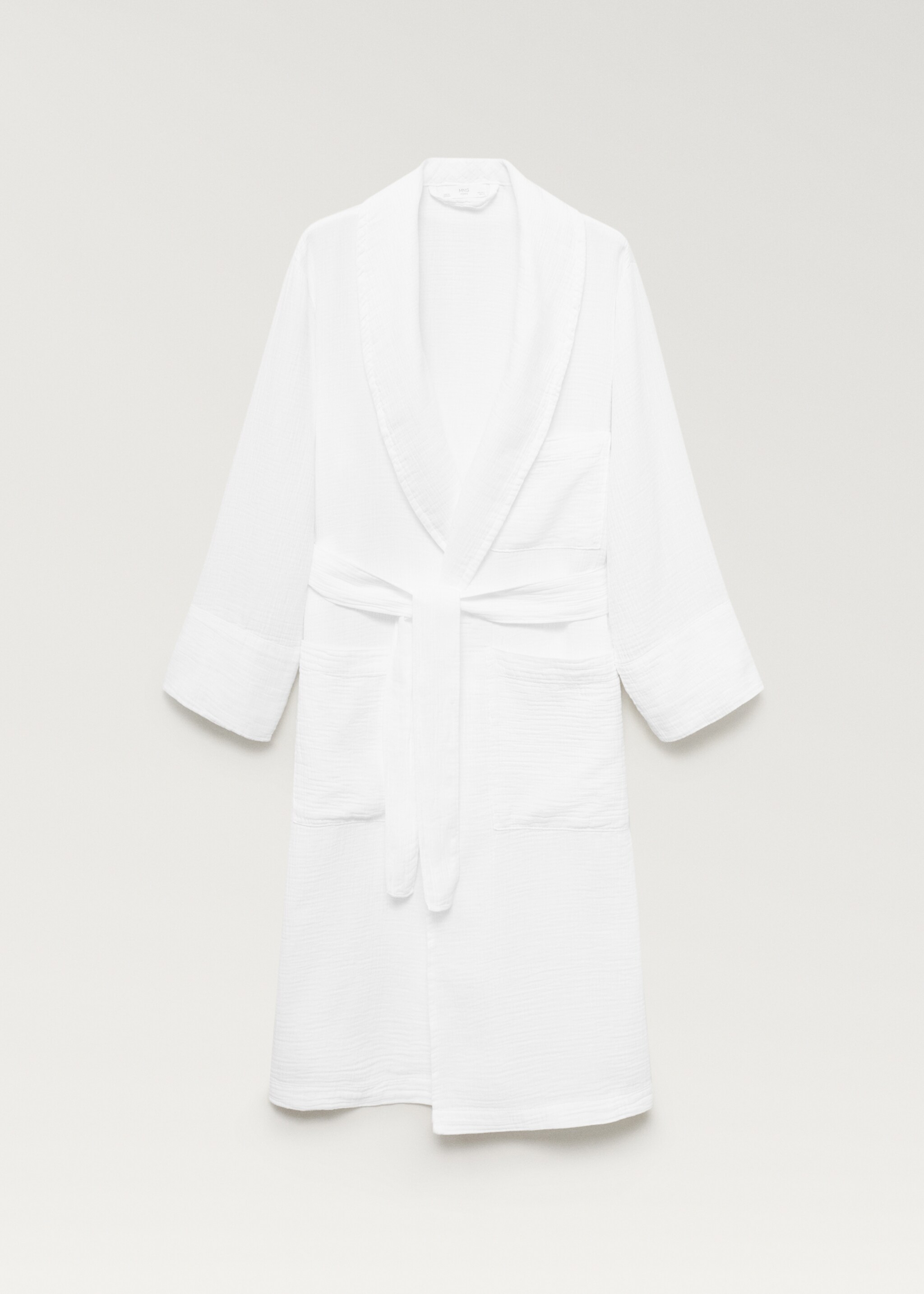 Soft cotton bathrobe - Article without model
