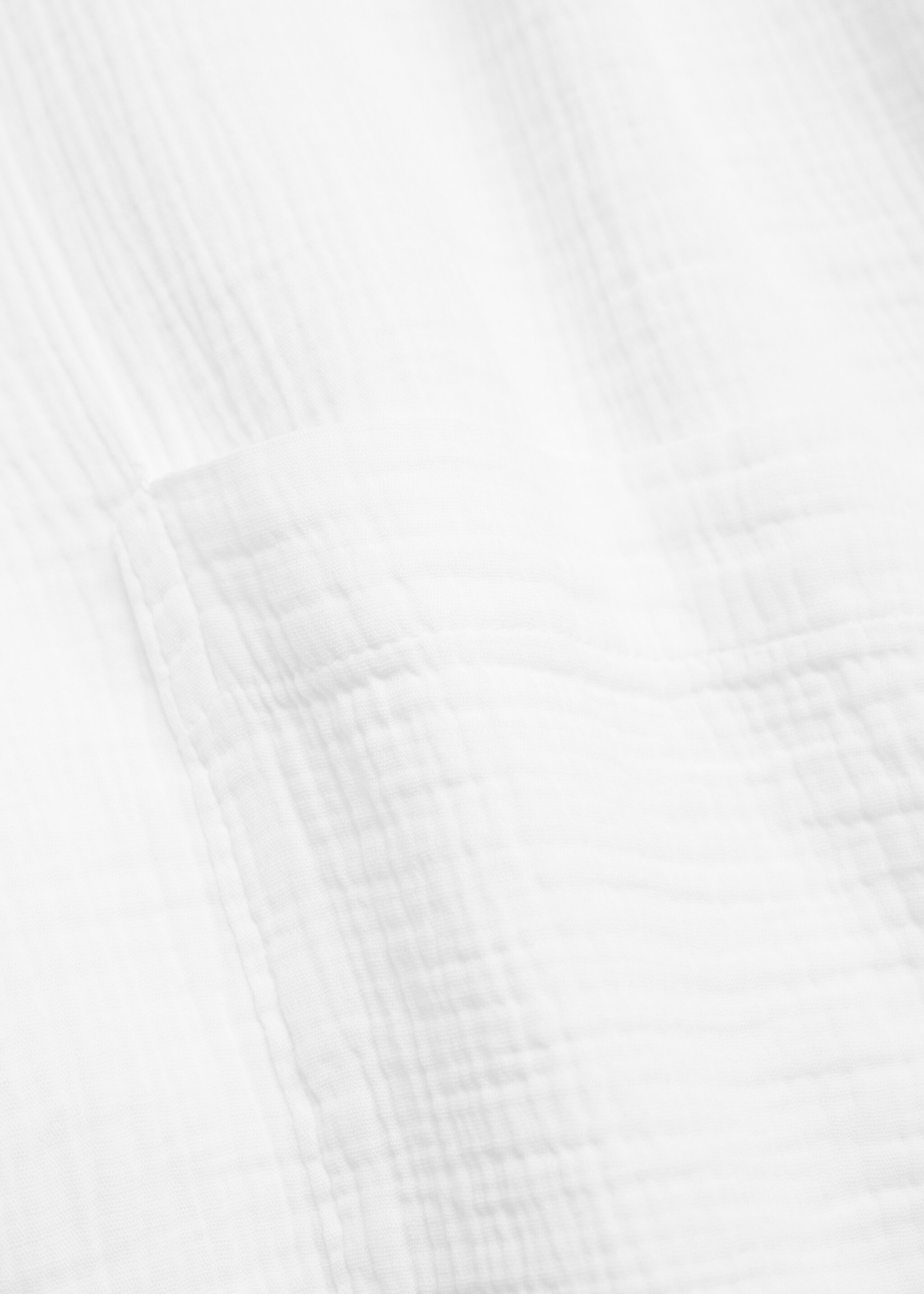 Soft cotton bathrobe - Details of the article 3
