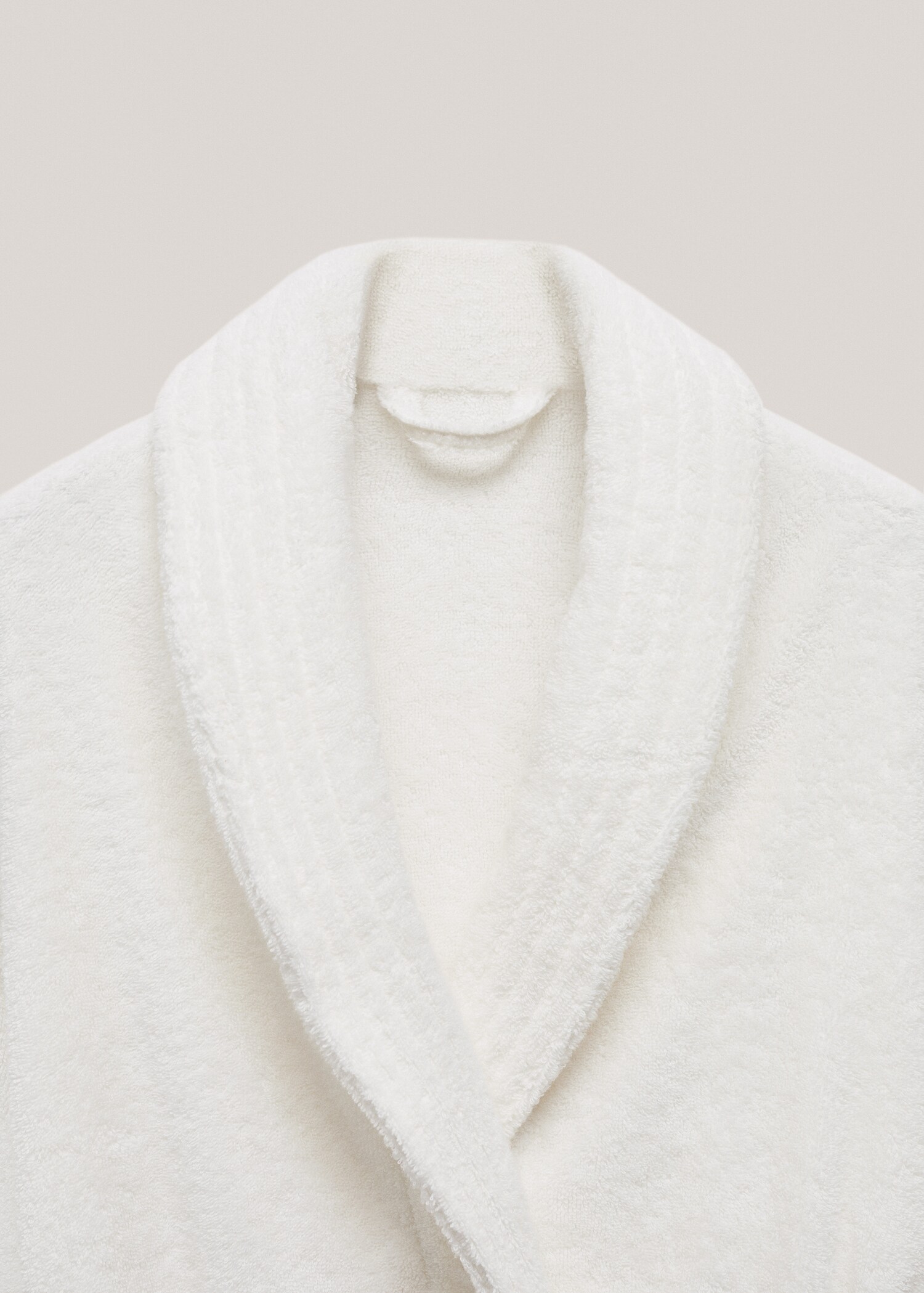 Soft cotton bathrobe - Details of the article 2