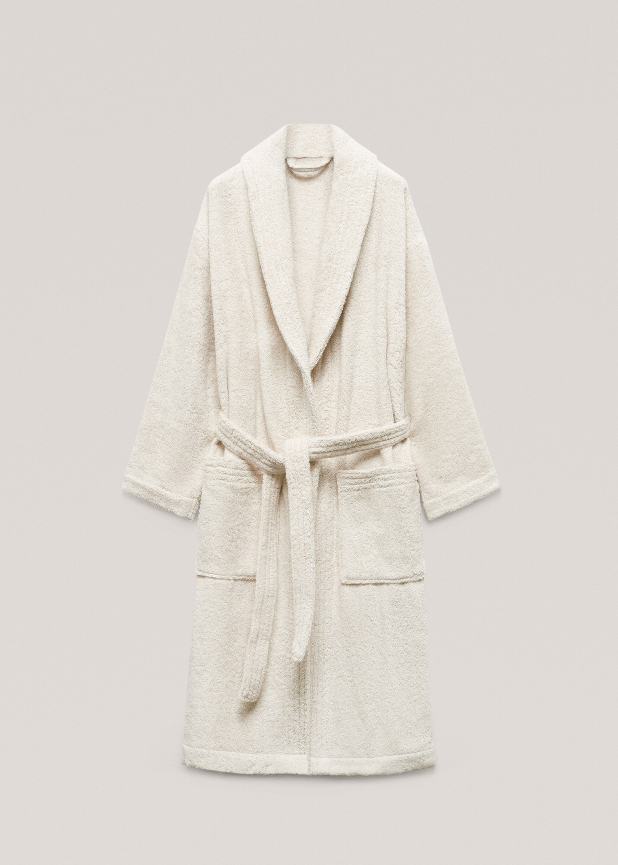 Soft cotton bathrobe - Article without model