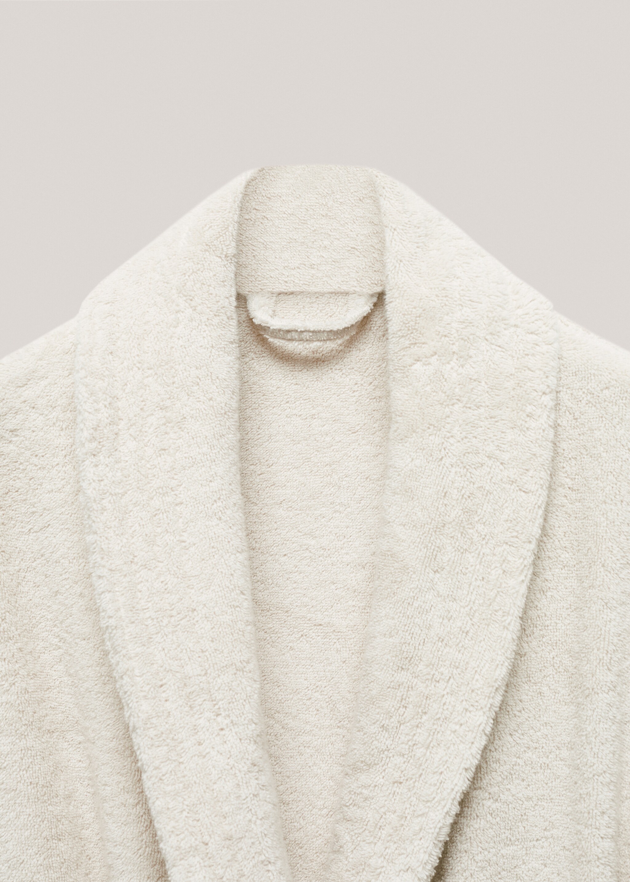 Bathrobe llac - Details of the article 2
