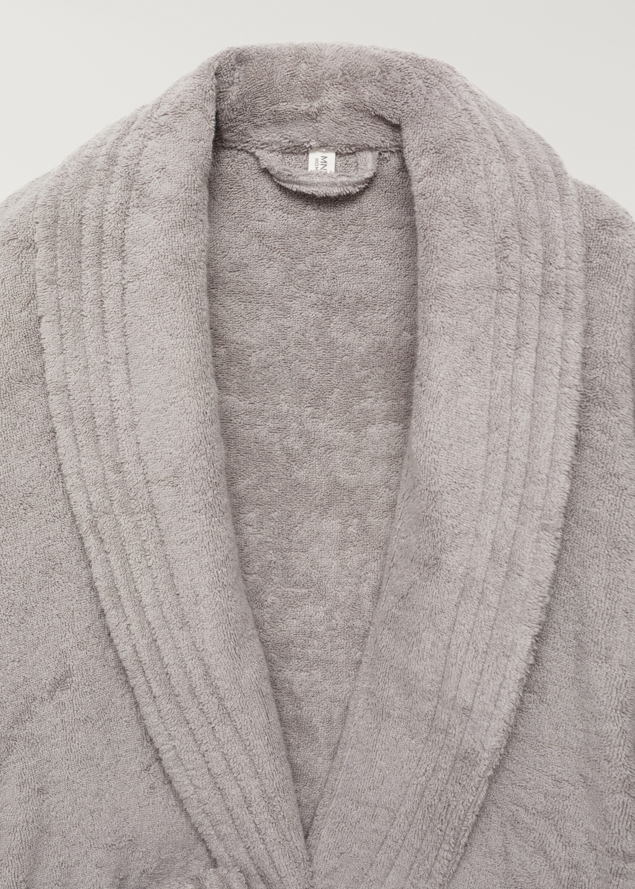 Soft cotton bathrobe - Details of the article 1
