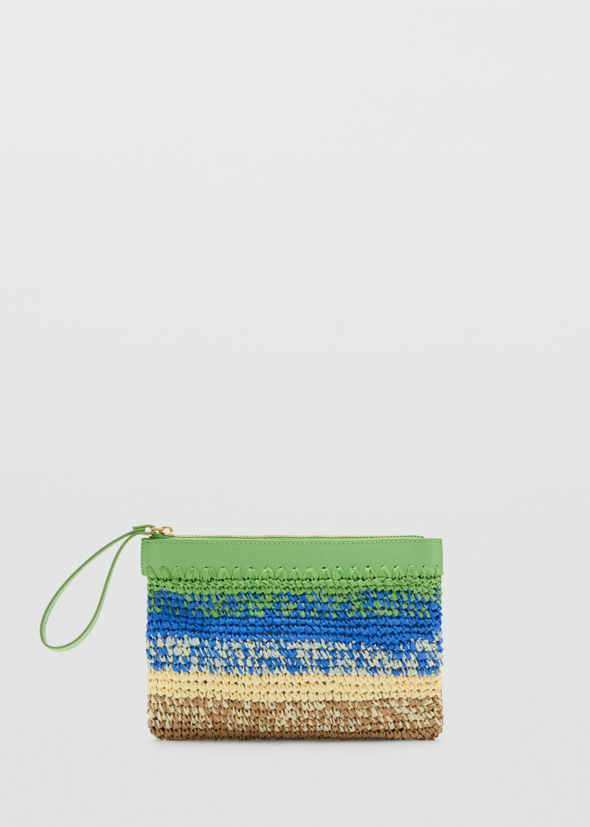 Pochette fibres naturelles dégradée - Article sans modèle