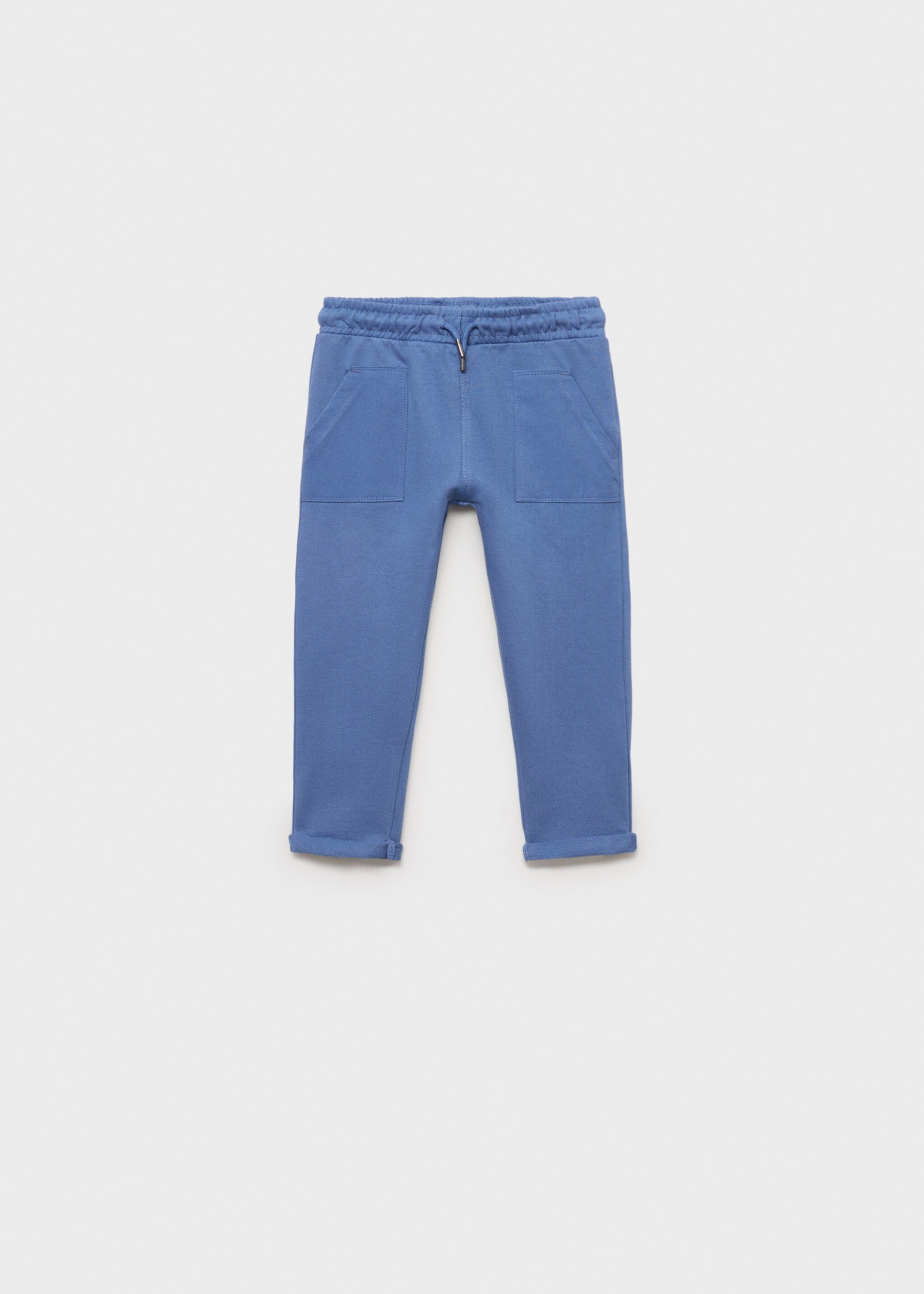 Cotton jogger-style trousers - Article without model