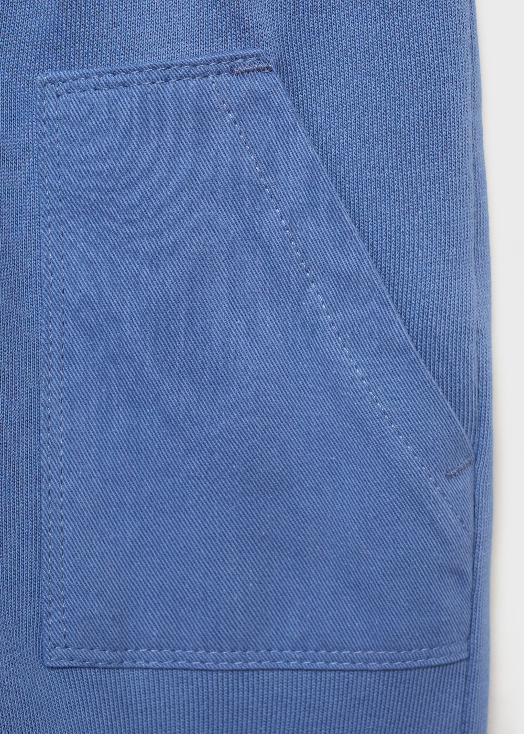 Cotton jogger-style trousers - Details of the article 0