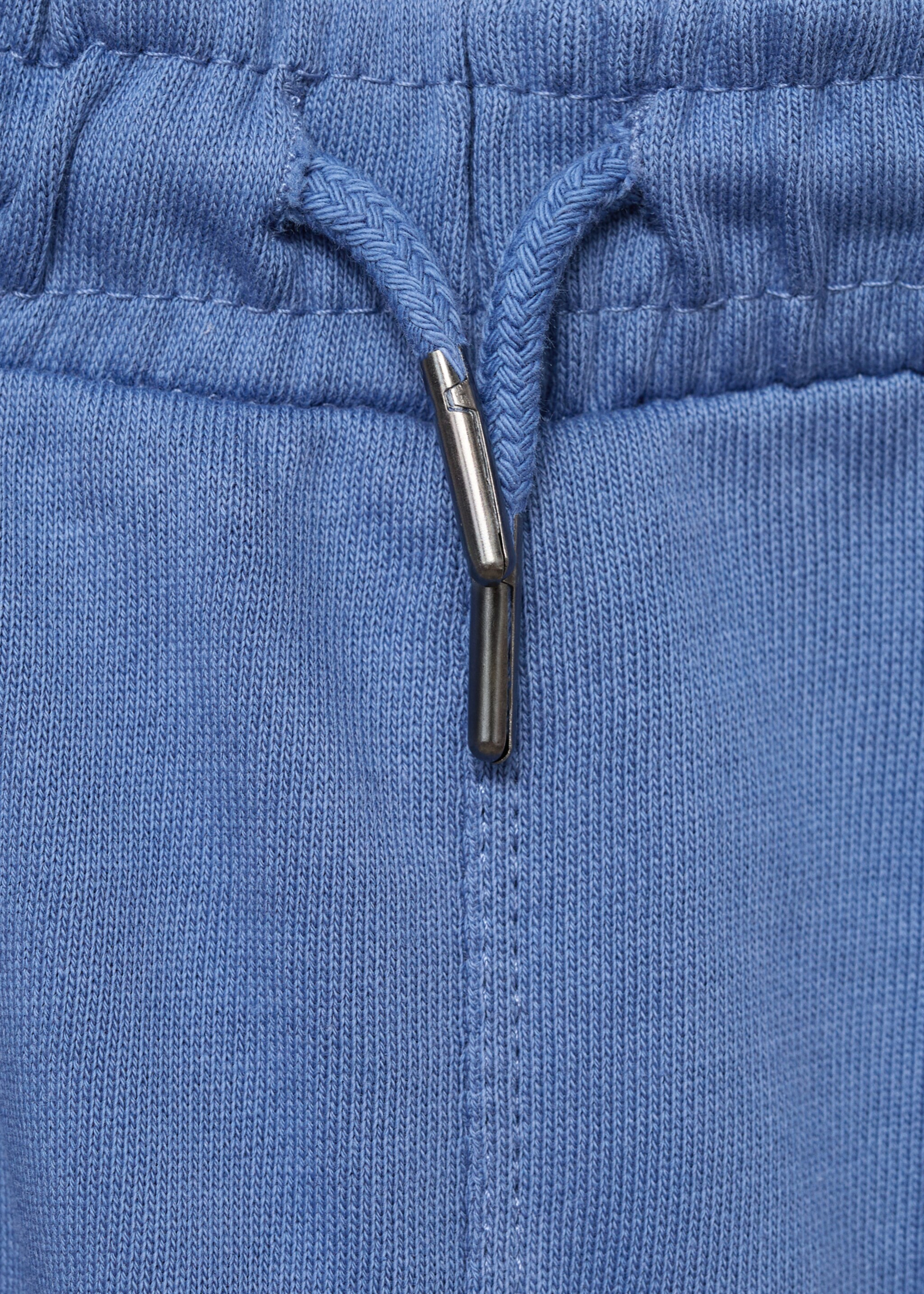 Cotton jogger-style trousers - Details of the article 8