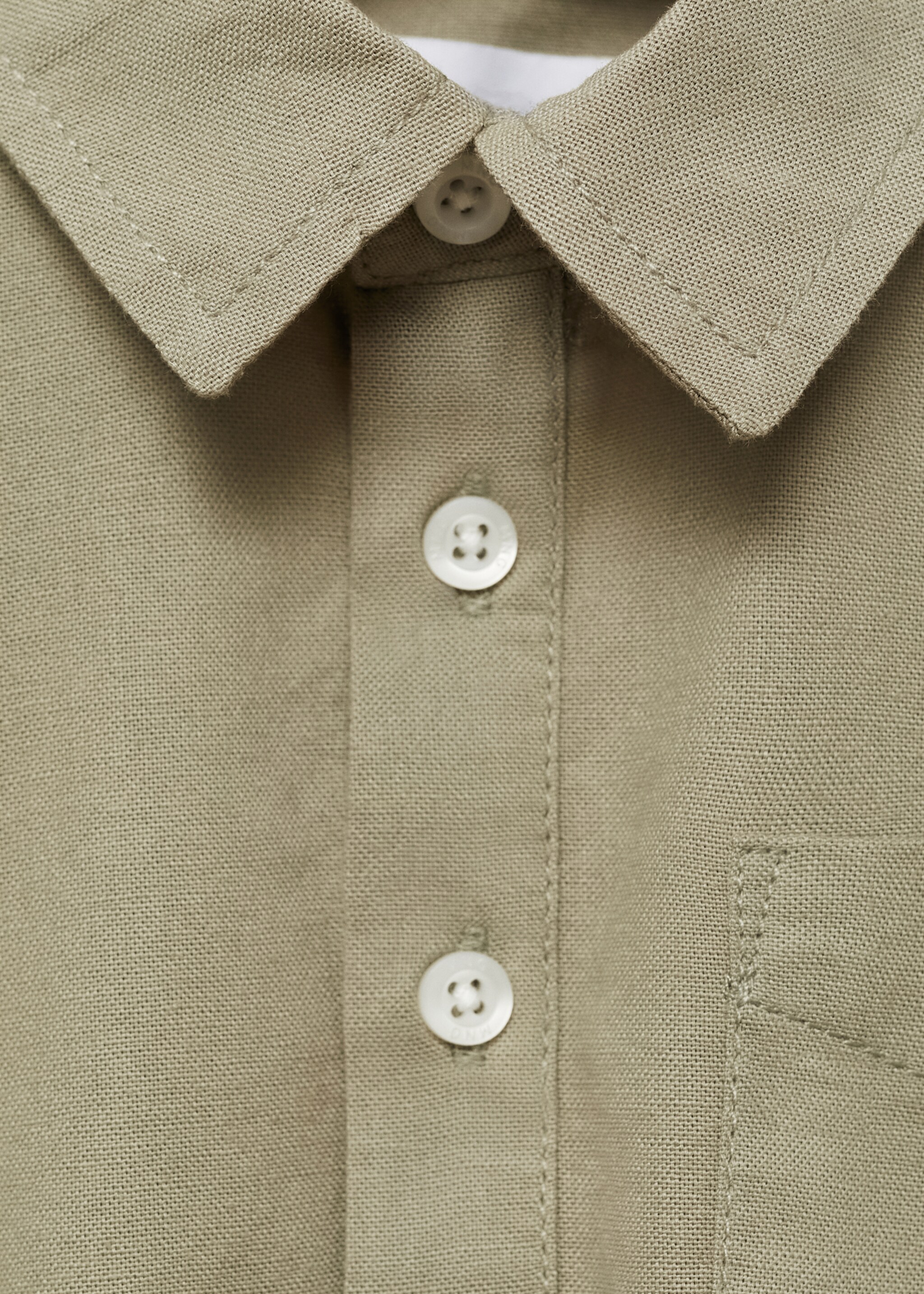 Camisa algodón estilo polo - Detalle del artículo 8