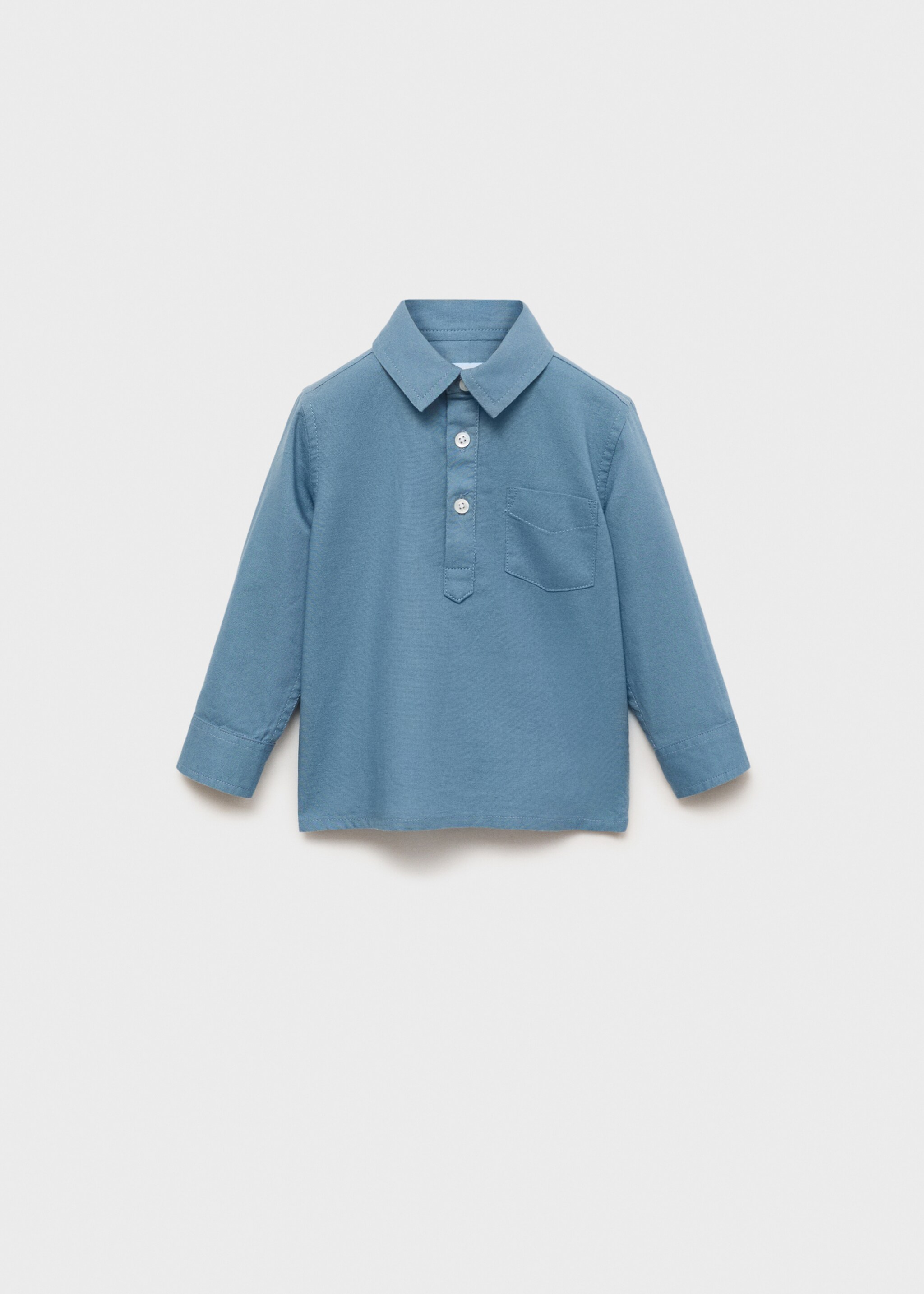 Polo kesim pamuklu gömlek - Modelsiz ürün